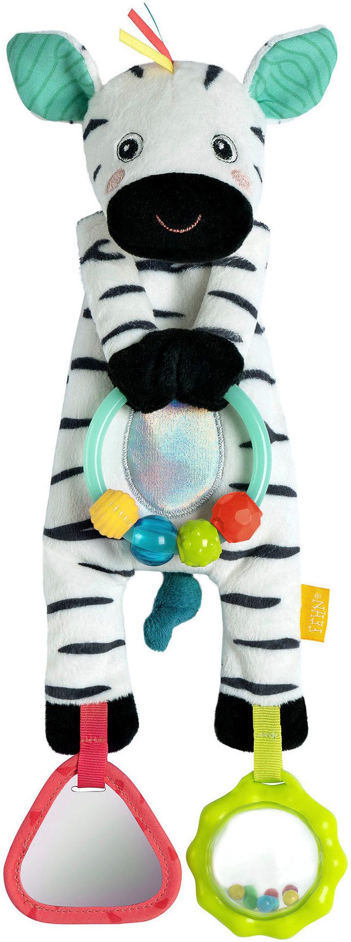 Fehn Grijpspeeltje DoBabyDoo, Bean Bag zebra