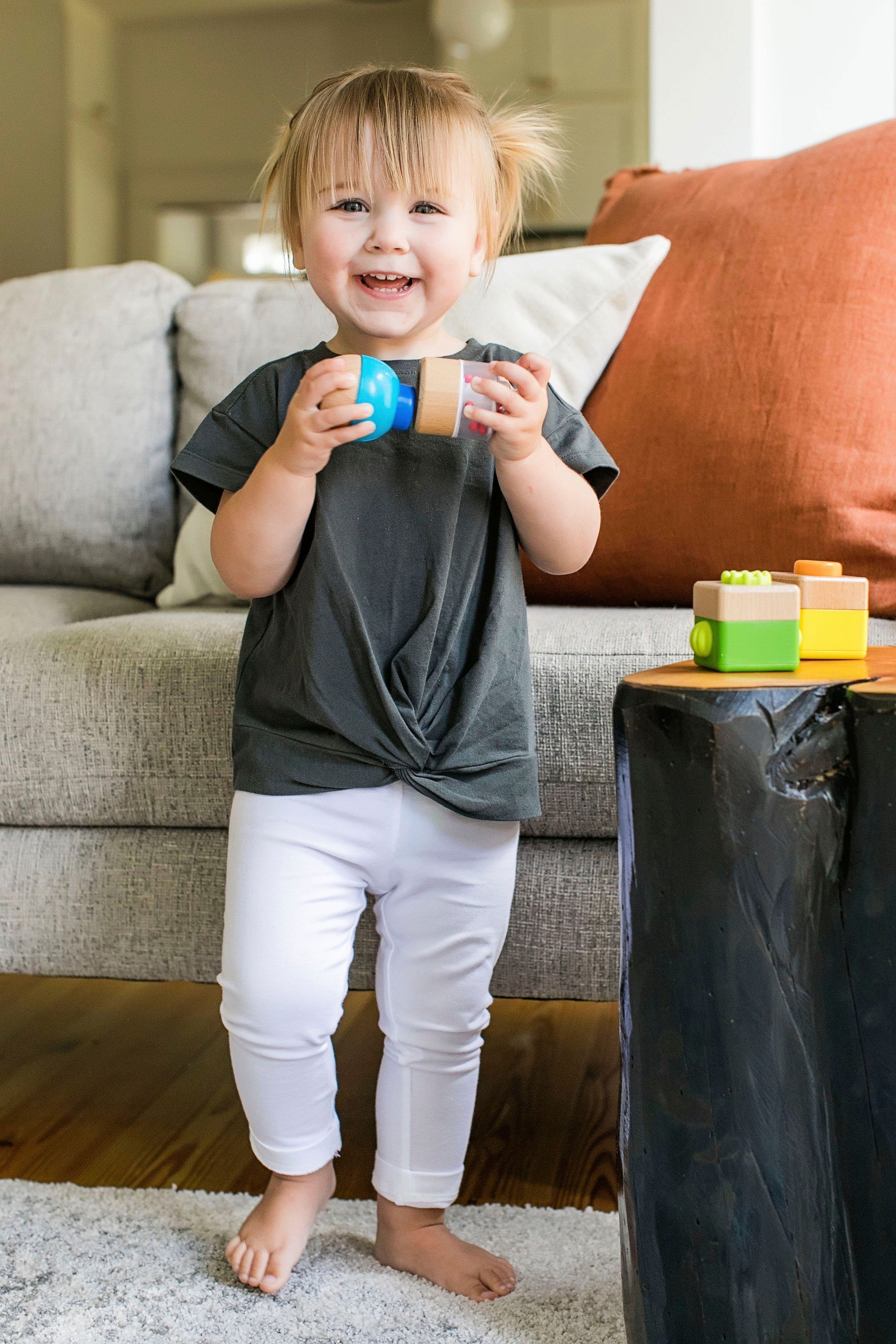 Hape Speelgoedblokken Baby Einstein , vier gekke bouwstenen (4-delig)