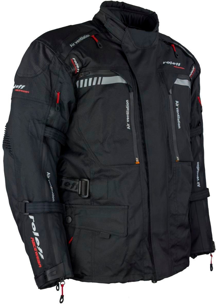 roleff Bikerjack Enduro met beschermers, optimale ventilatie