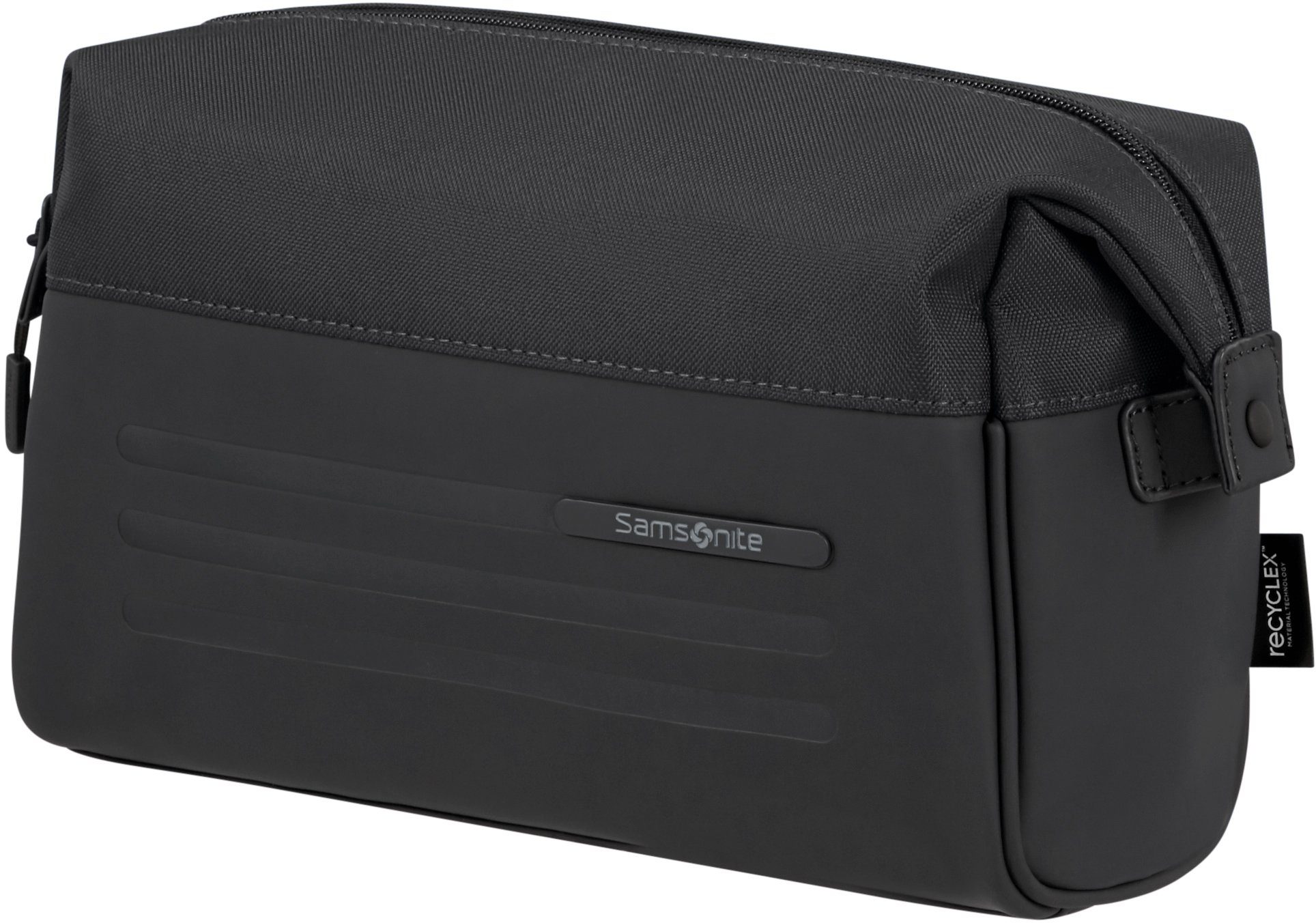 Samsonite Toilettas STACKD Toilet Kit, 15 cm Beauty-bag, beautybox, make-up etui, cosmetica box unisex toilettassen maat - zwart
