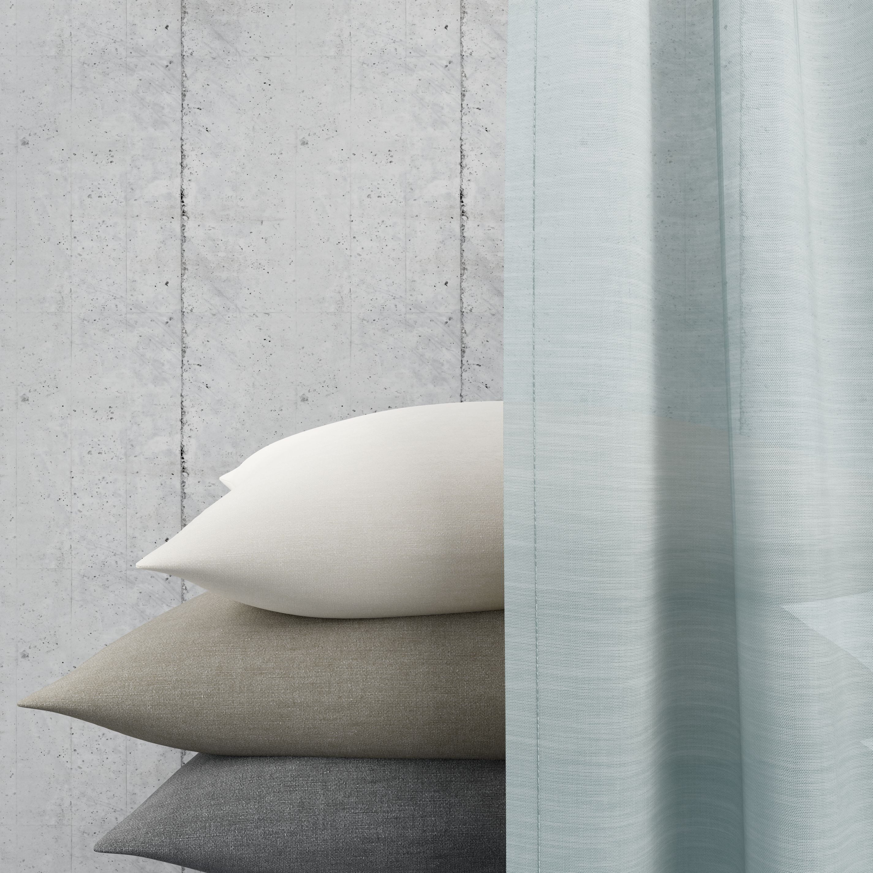Neutex for you! Gordijn Allure Sjaal met multifunctionele band, breedte 140 cm, op maat (1 stuk)