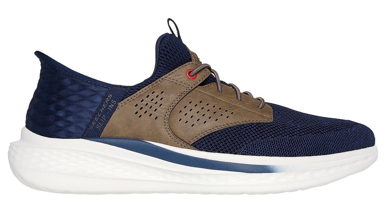 Skechers Slip-on sneakers SLADE-CASTER Slipper, sneaker met elastiek en slip-ins