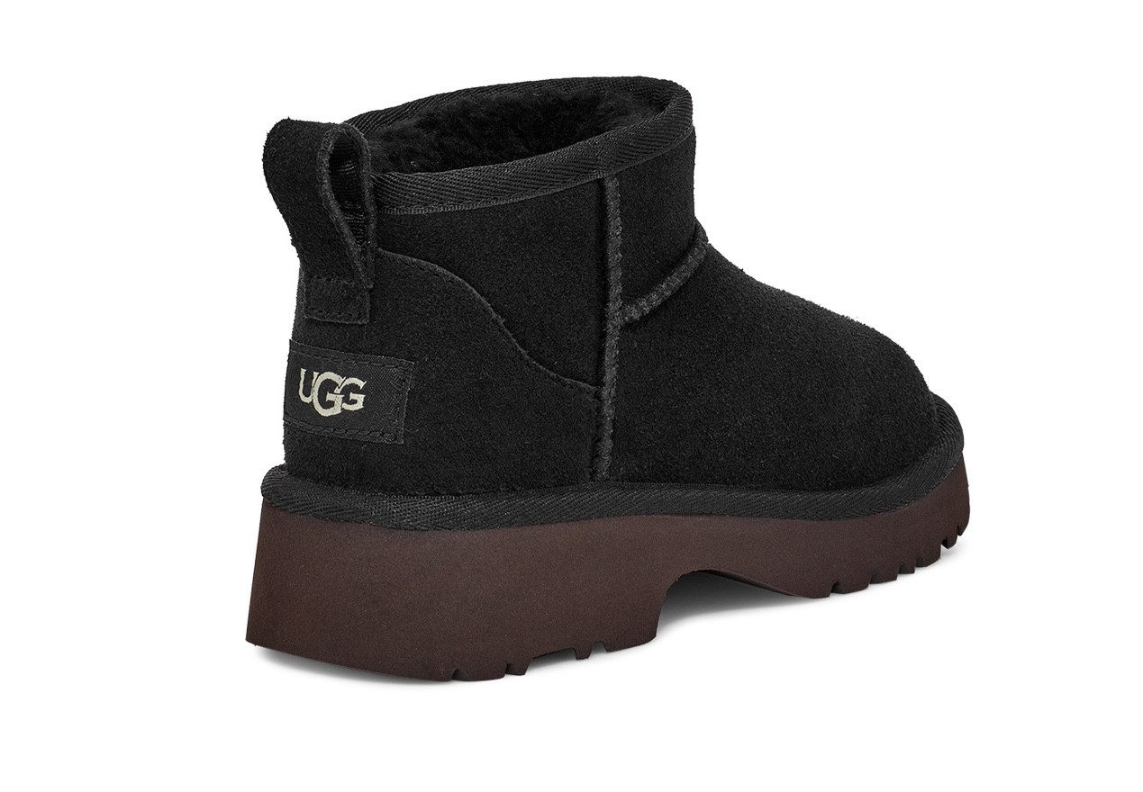 UGG Boots zonder sluiting CLASSIC ULTRA MINI NEW HEIGHTS , plateaulaarzen, winterlaarzen, trekkinglaarzen met aantrekhaak
