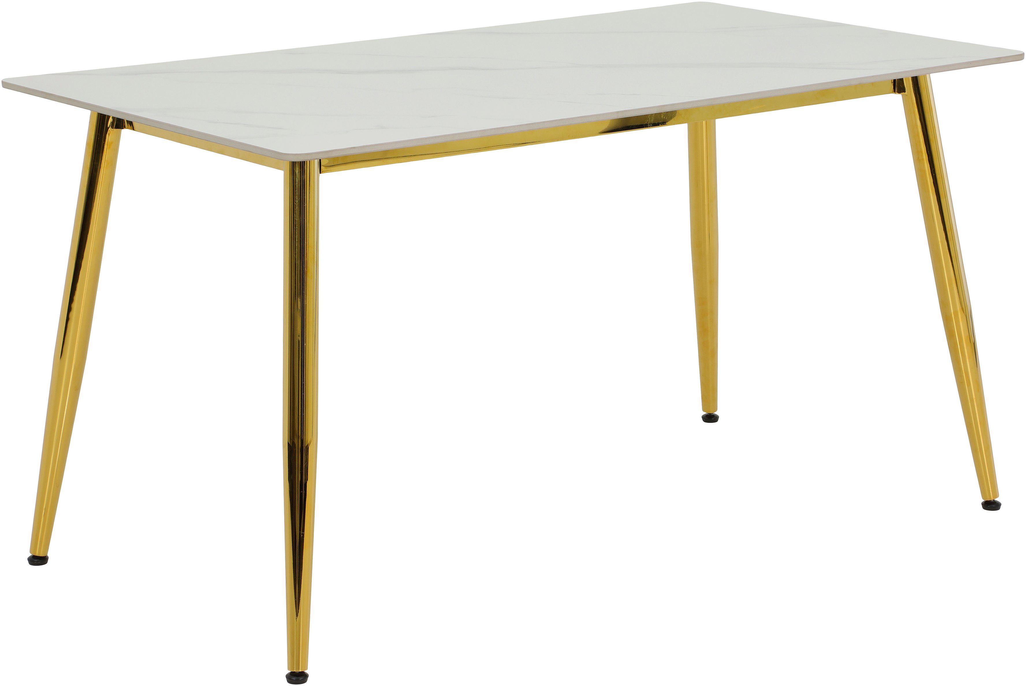 HELA Eettafel Xenia Eettafel, 140 cm breedte, Sinterd stone, stenen blad