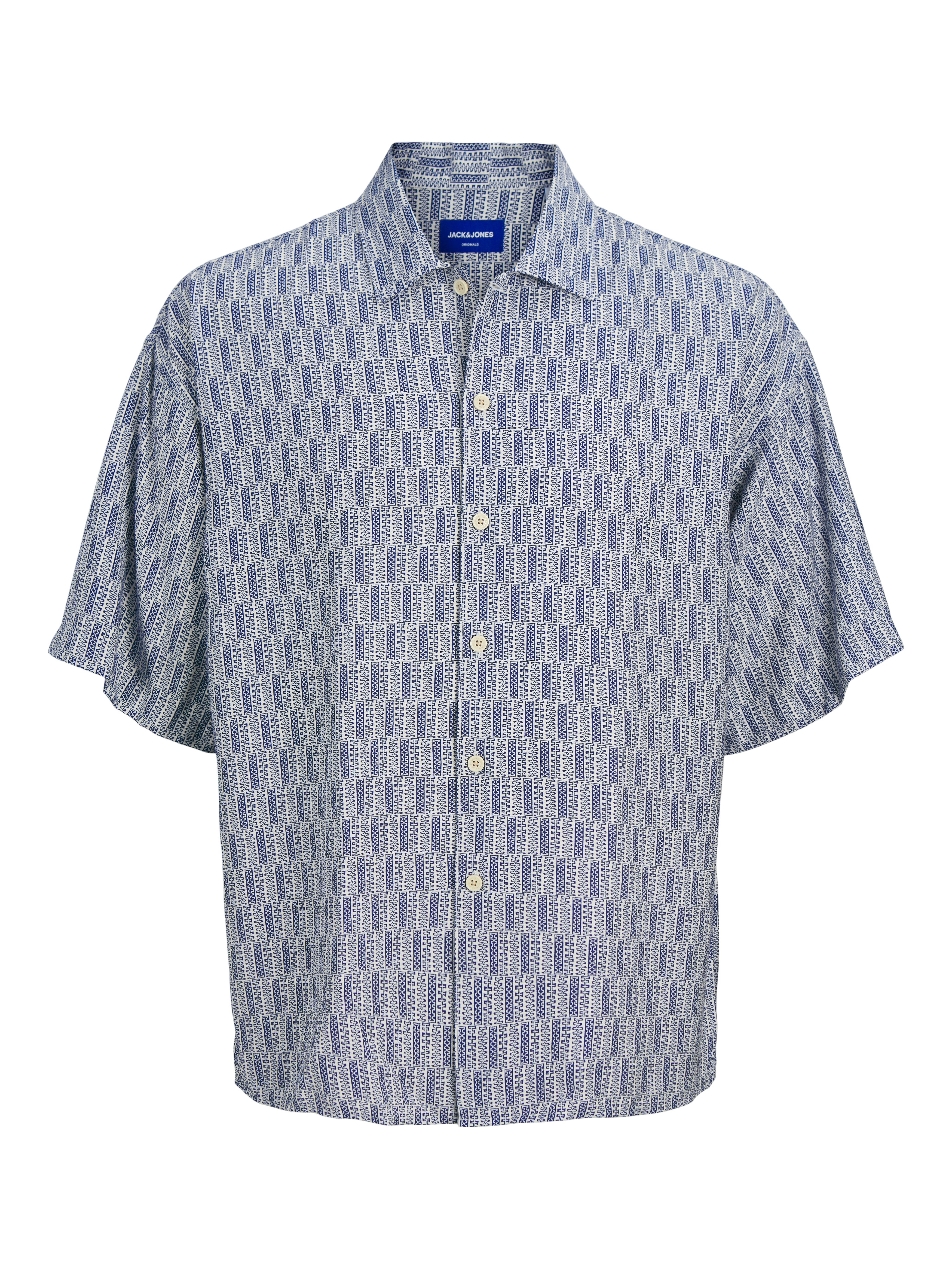Jack & Jones Overhemd met korte mouwen JORMARSHALL ISLINGTON AOP SHIRT SS SN