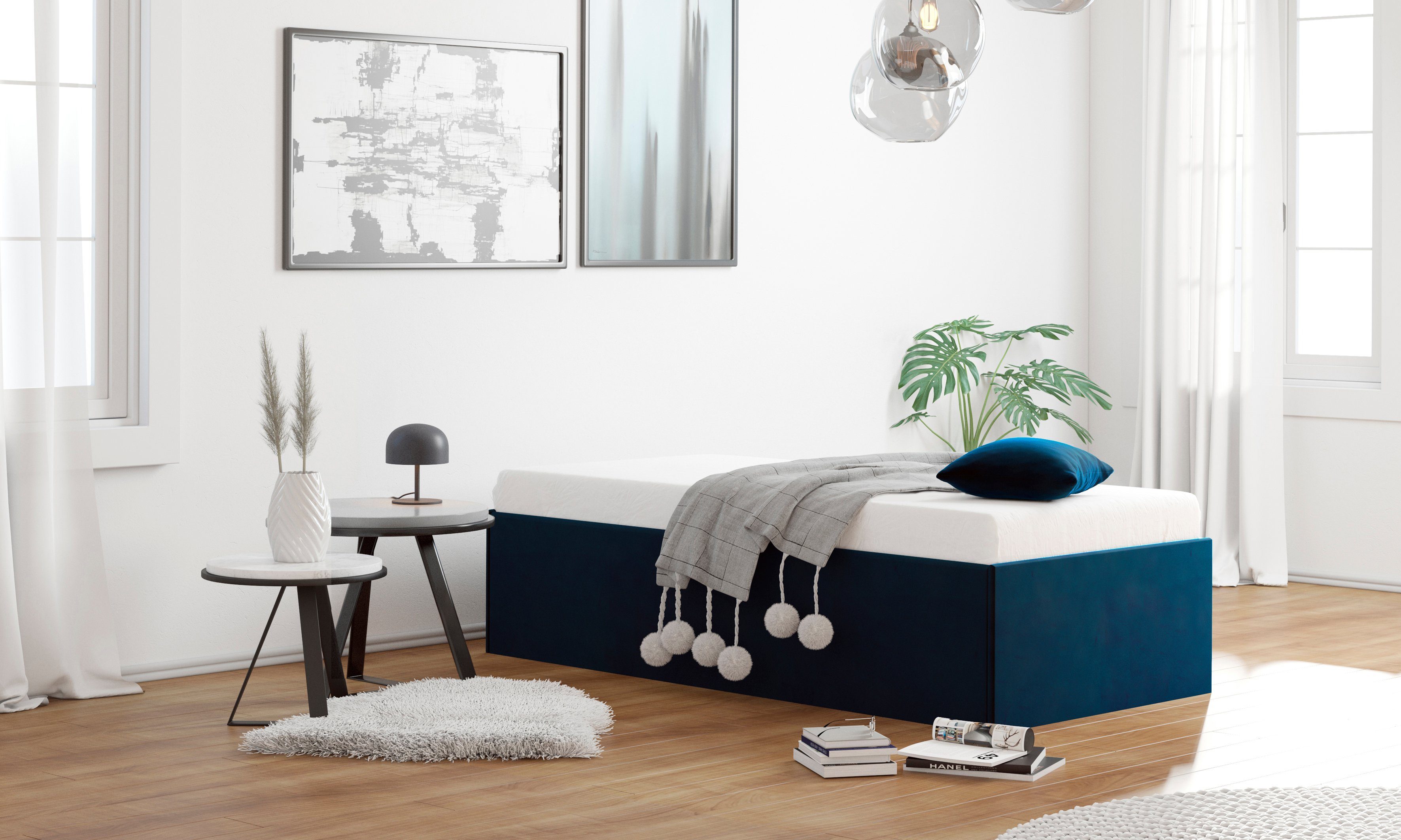 Westfalia Polsterbetten Gestoffeerd bed Amrum