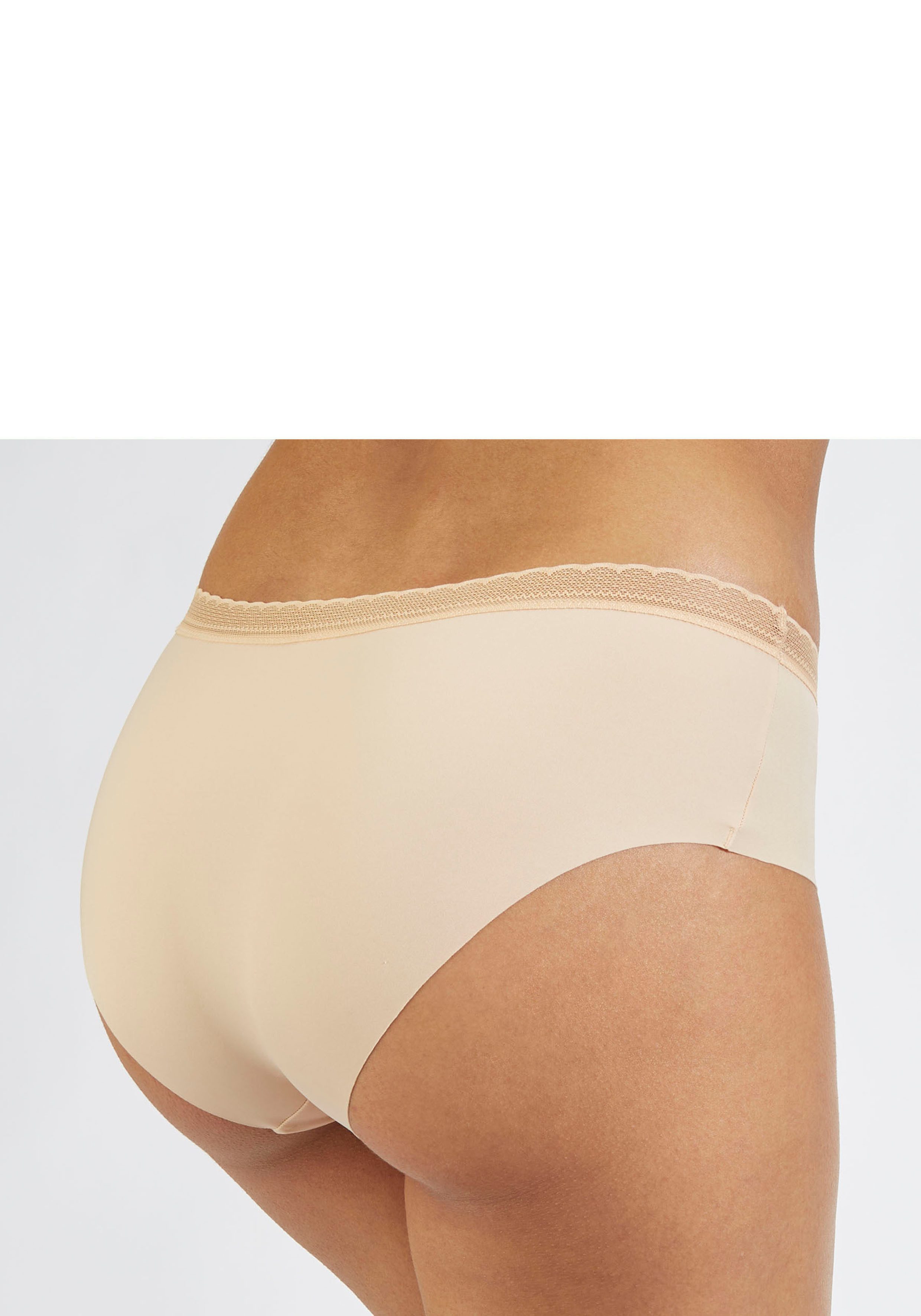 Lascana Hipster SEAMLESS met naadloze afwerking en fijne kantenband