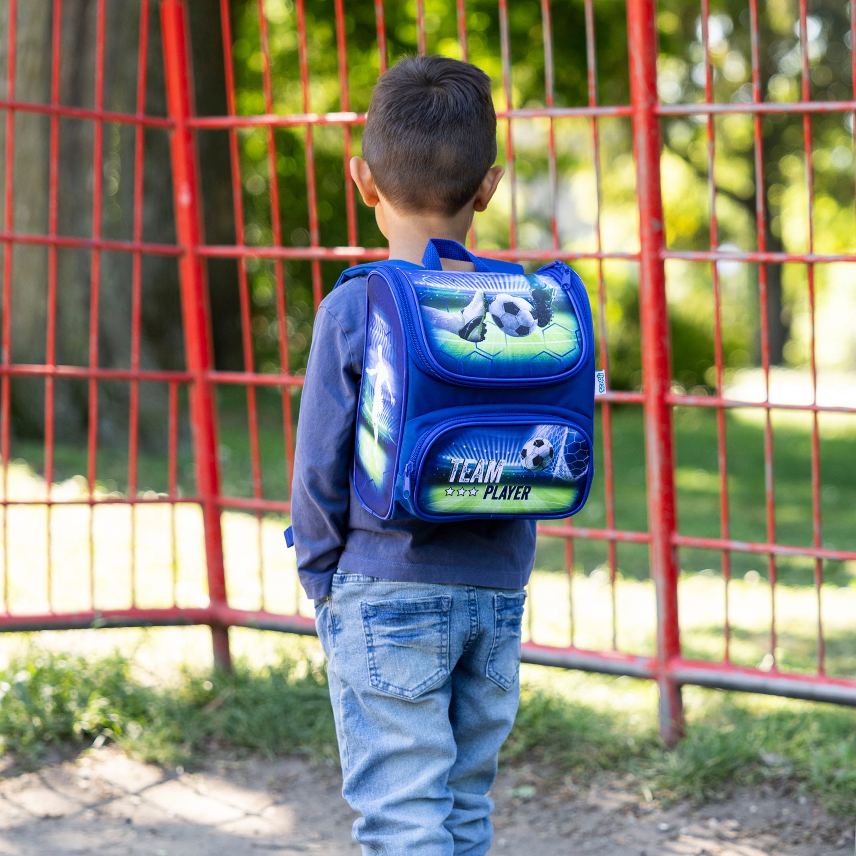 Scooli Schooltas voor kleuters Cutie, Football