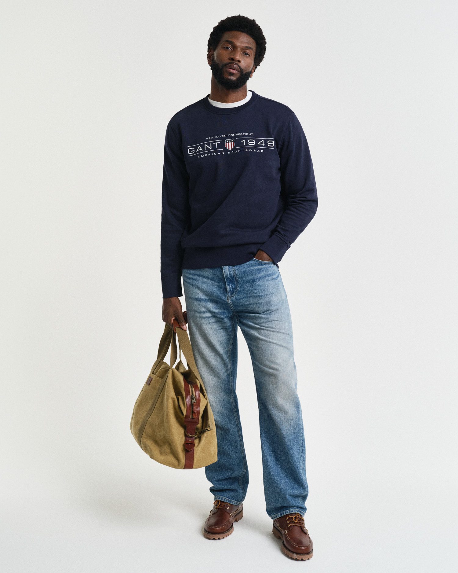 Gant Sweatshirt GRAPHIC C-NECK SWEAT