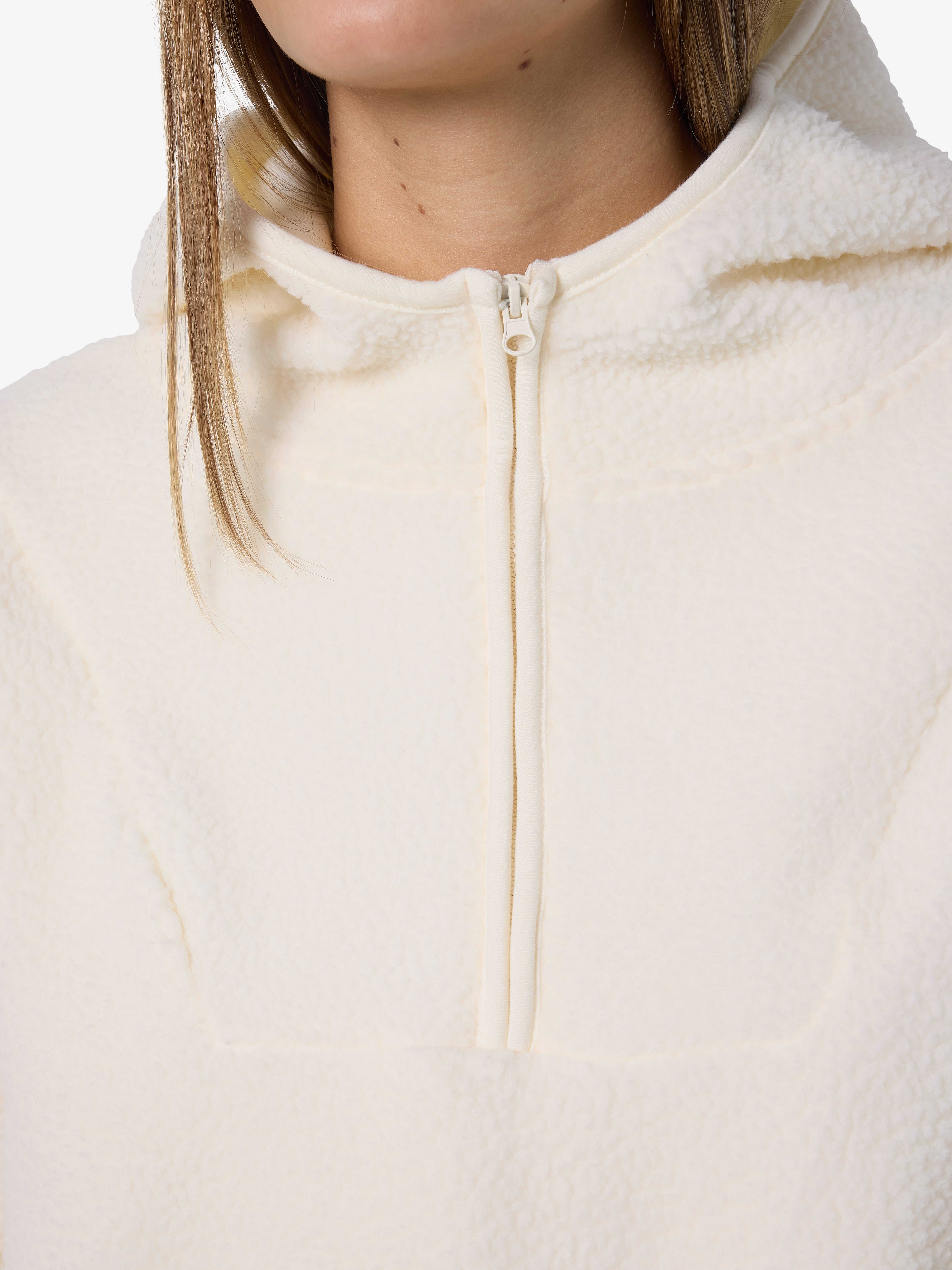 Noisy may Fleecetrui NMCOZY L/S HALFWAY ZIP SWEATER JRS NOOS