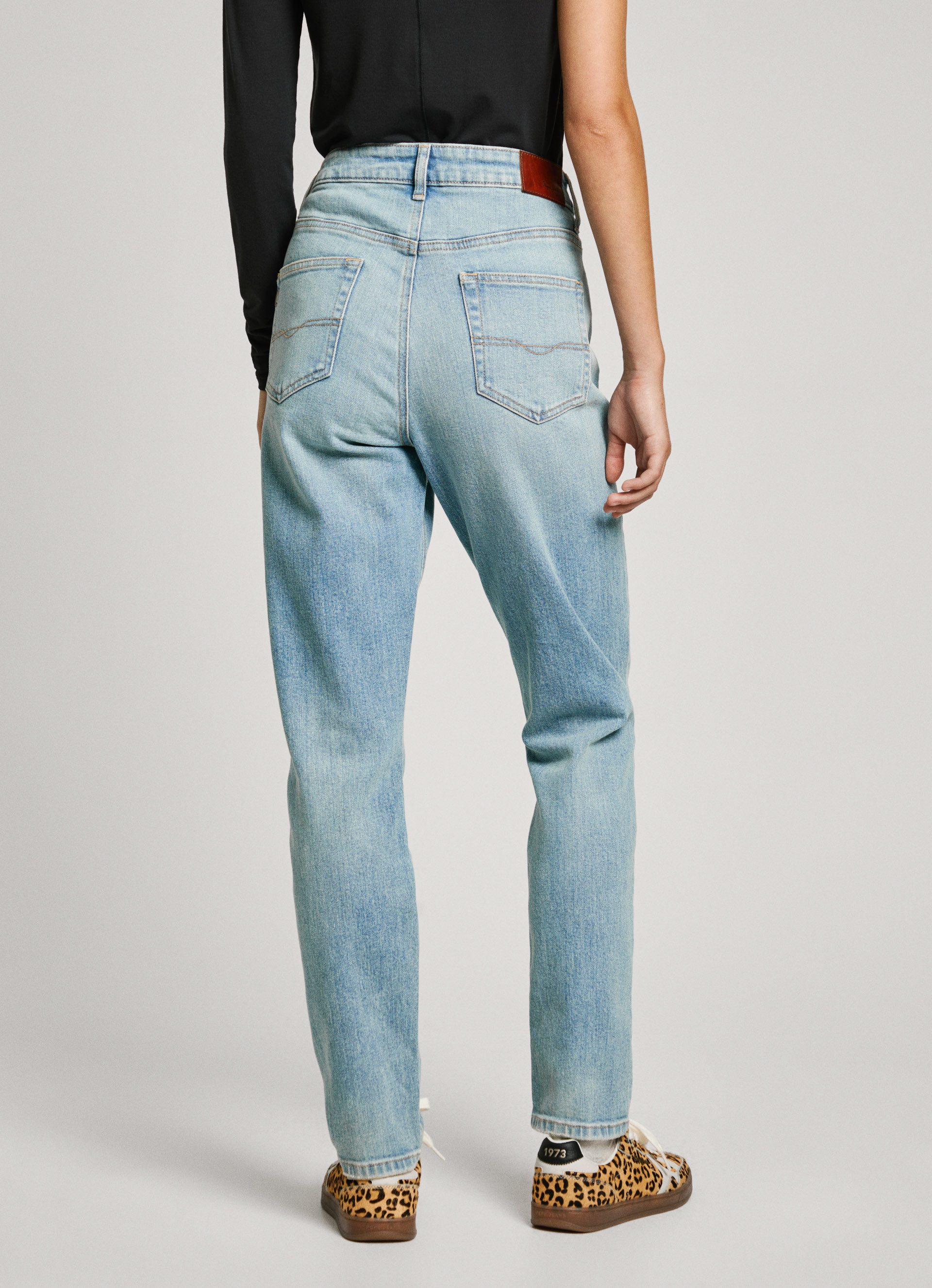 Pepe Jeans High-waist jeans TAPERED JEANS HW