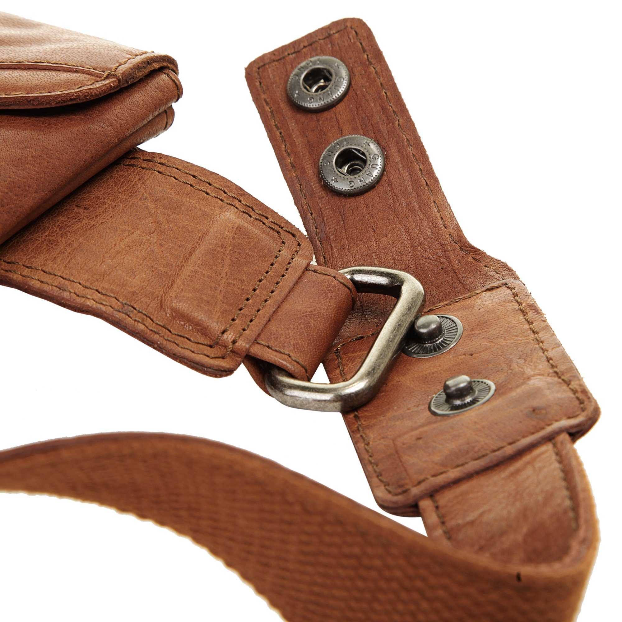 Spikes & Sparrow Heuptasje echt leder