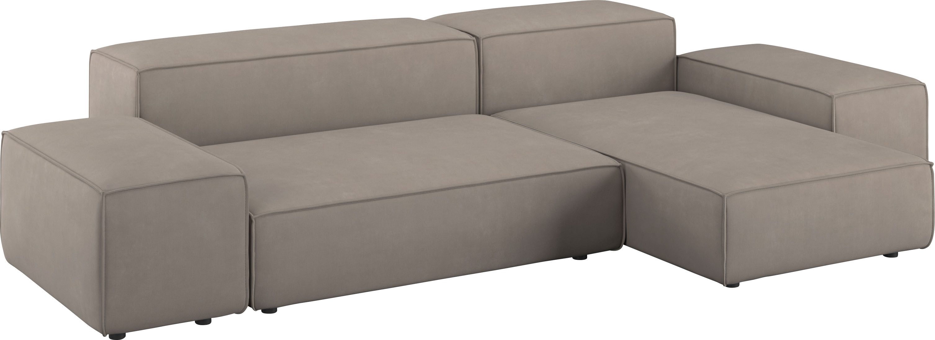 designwerk Hoekbank Puzzle L-vorm, ontwerpsofa voor binnen en buiten, comfortabel, modulair