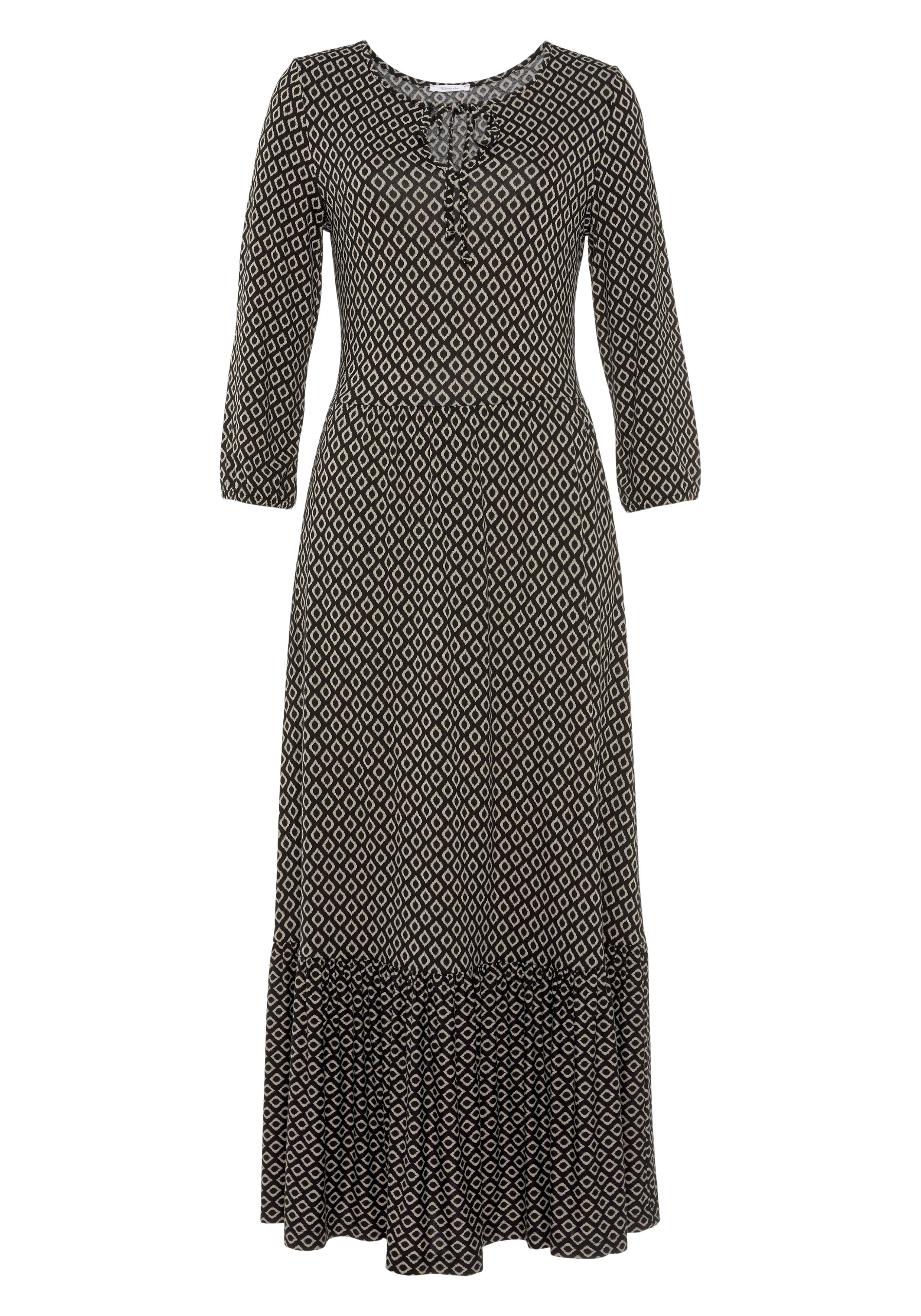 Tamaris Midi-jurk comfortabele jersey