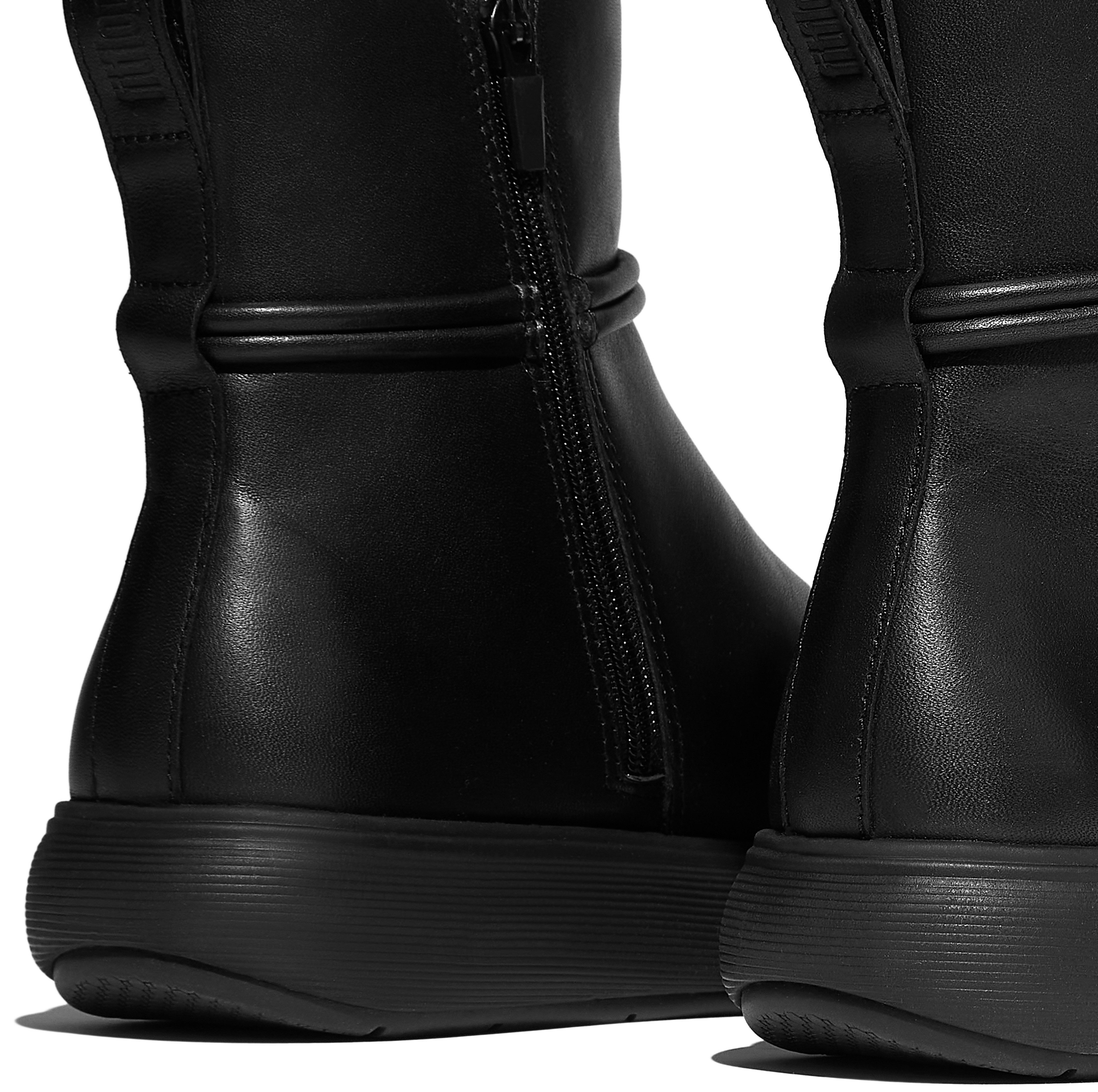 Fitflop Plateaulaarsjes IQ-COMFF TASSEL Boots, chunky boots met plateauzool
