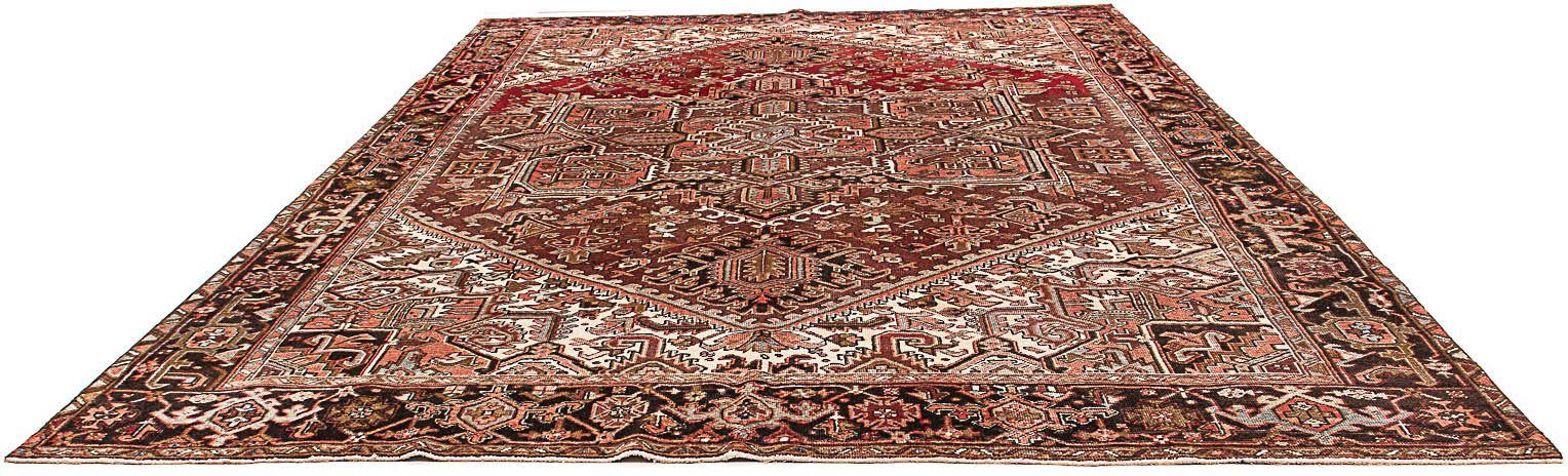 morgenland Wollen kleed Heriz medaillon 402 x 305 cm Uniek exemplaar met certificaat