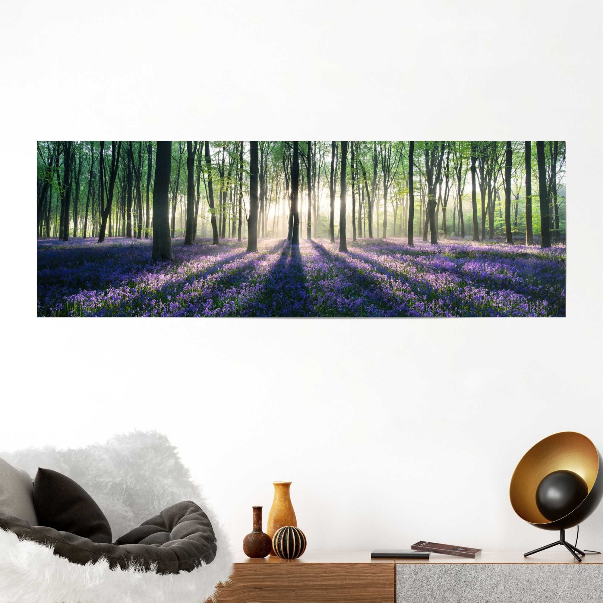 Reinders! Poster Blauwklokjes in het bos