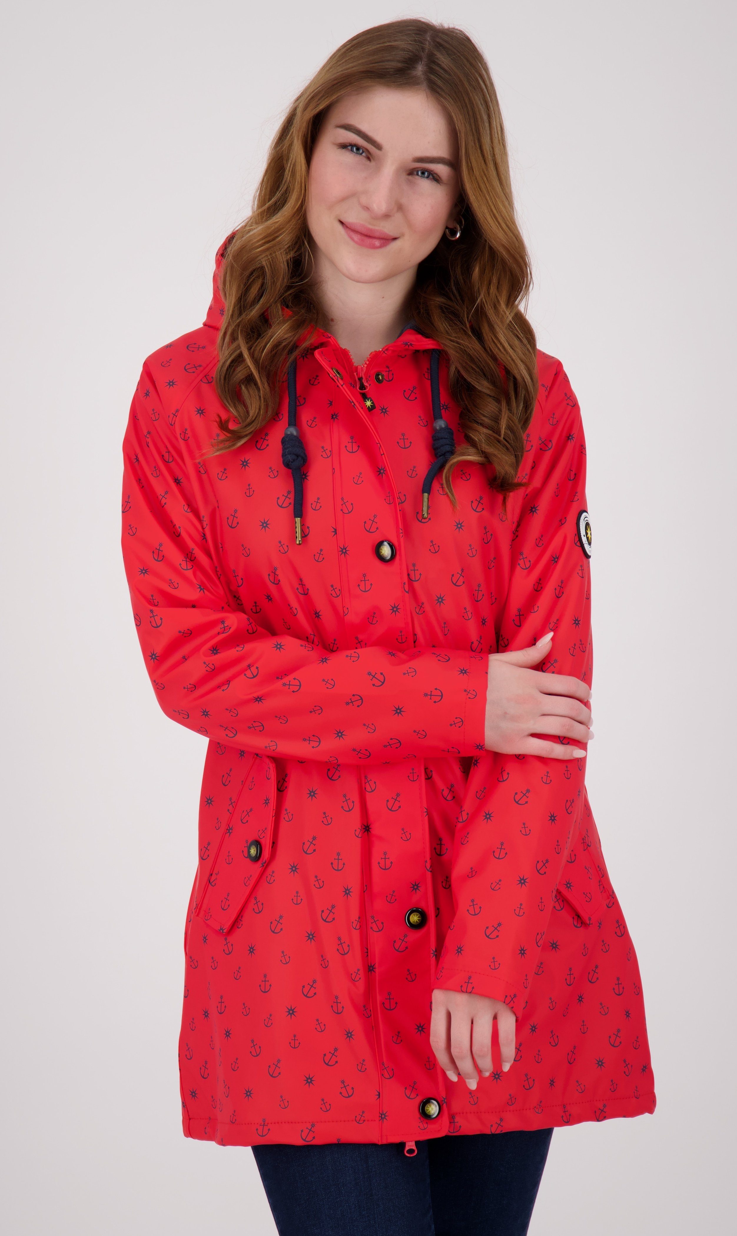 DEPROC Active Softshell-jas PEAK ROBSON WOMEN kleding maat 54 (XXL) rood