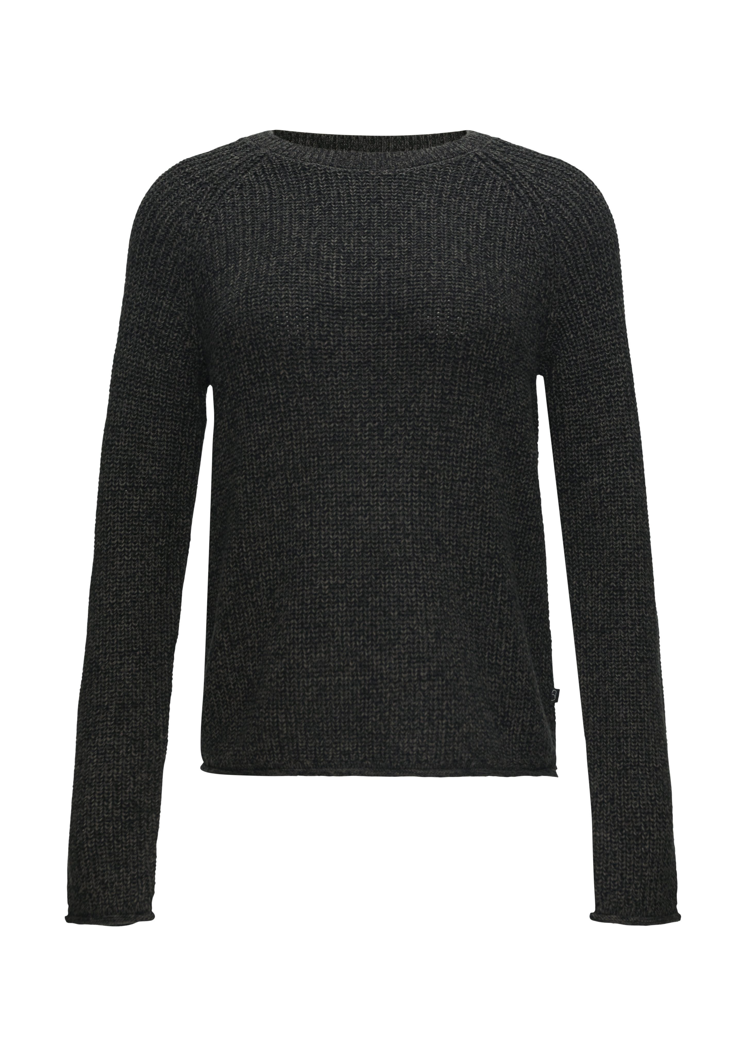 Q S designed by Gebreide trui met een ronde hals