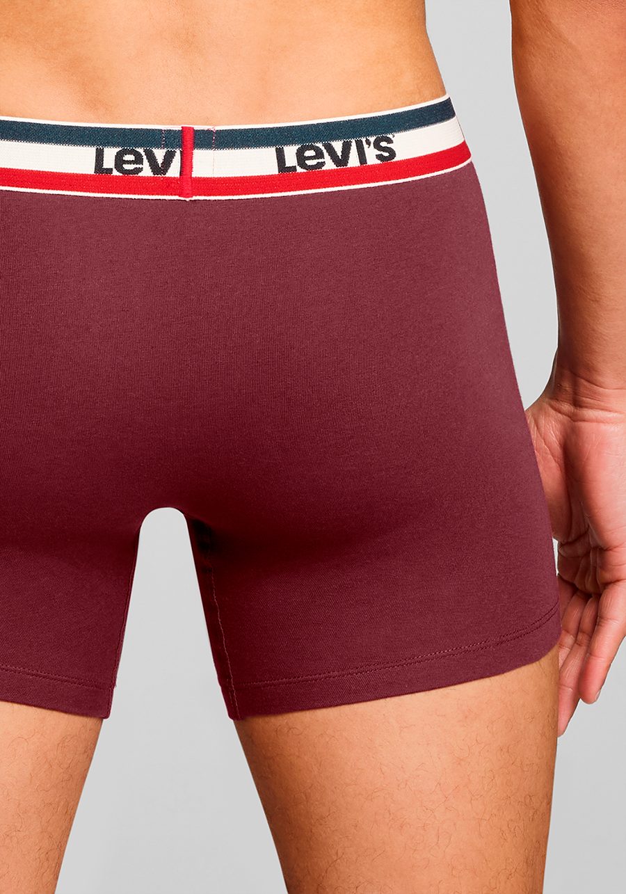 Levi's® Boxershort LEVIS MEN SPRTSWR LOGO BOXER BRIEF 3P (Set van 3)