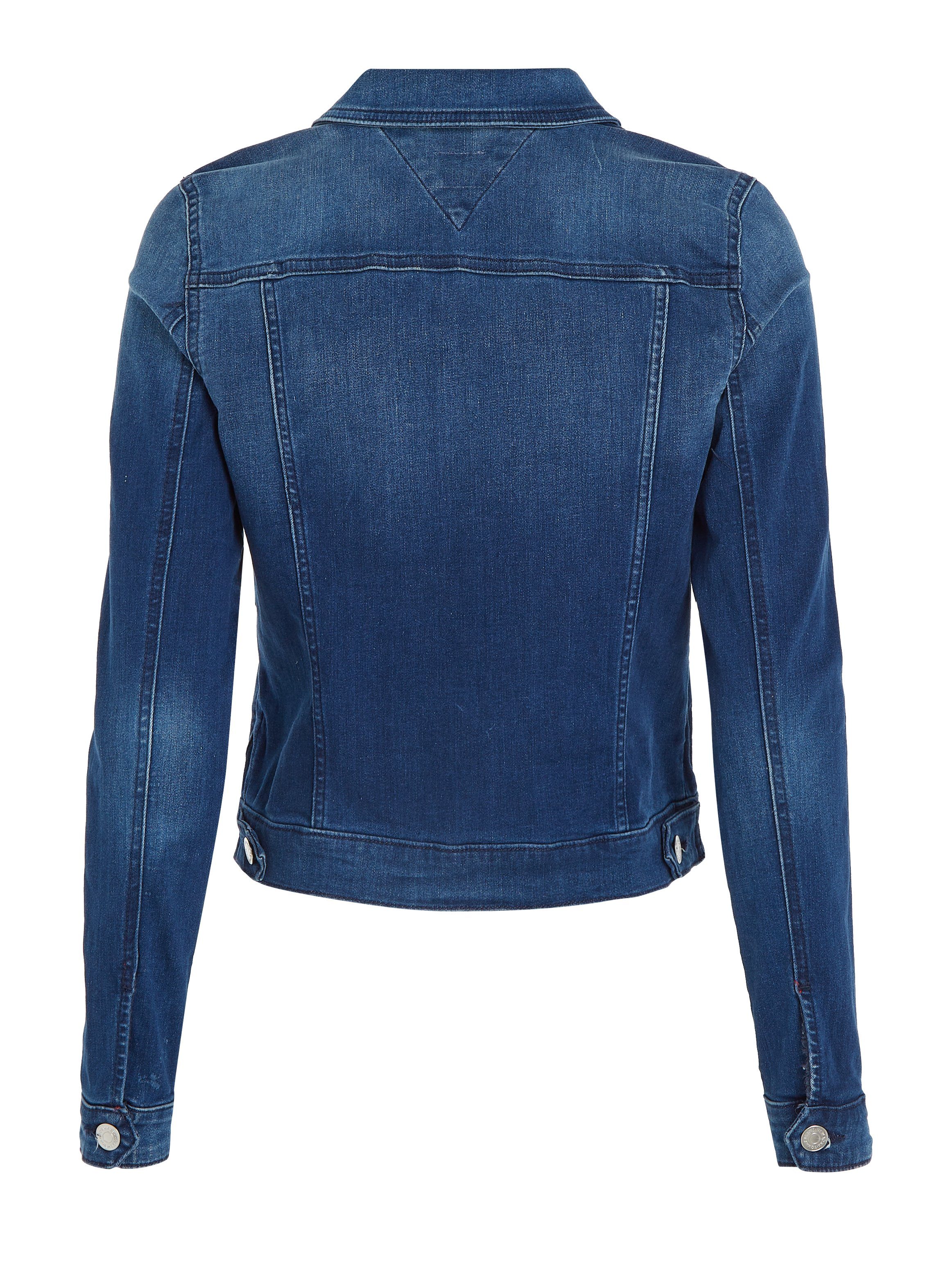 TOMMY Jeansjack VIVIANNE SLIM TRUCKER NNMBS met tommy jeans-logoknopen & merklabel