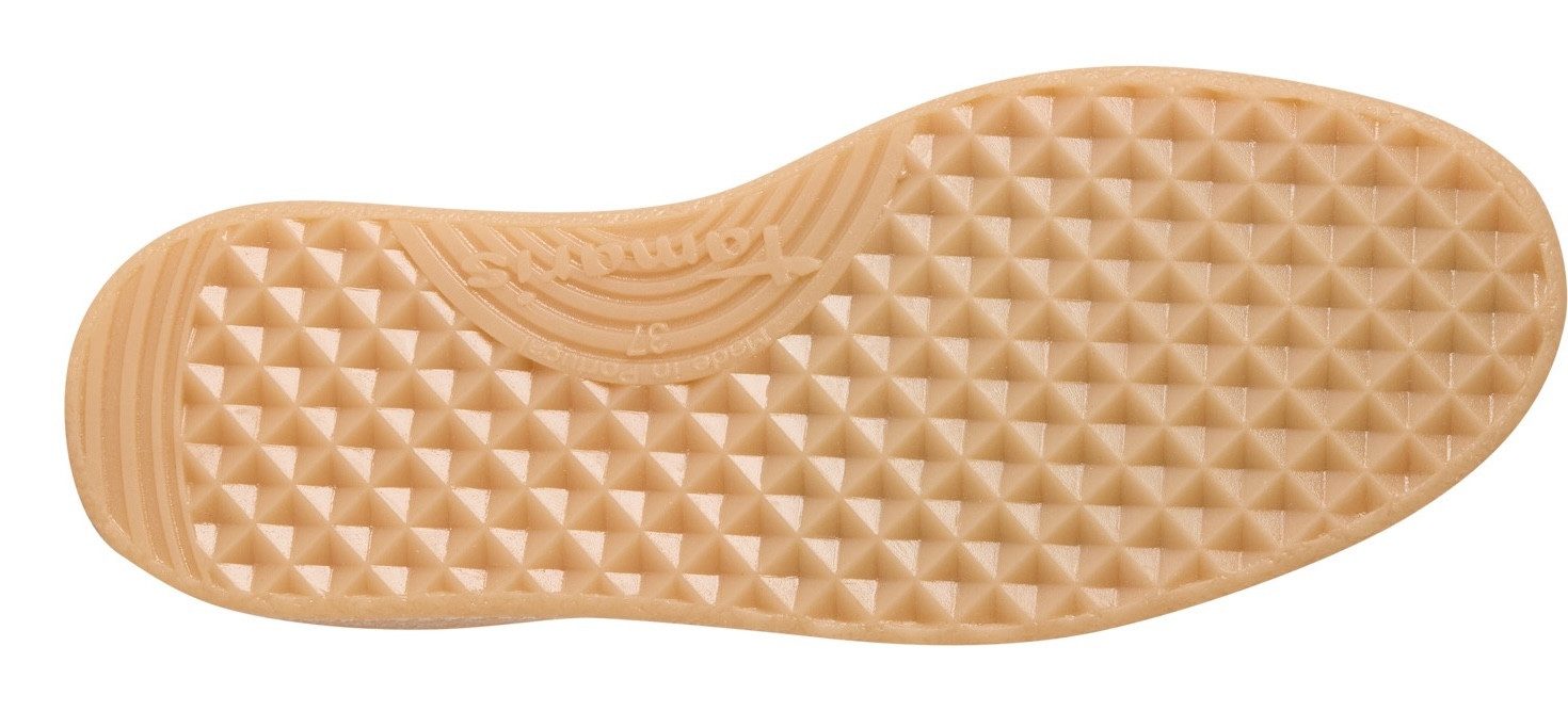 Tamaris Plateausneakers , vrijetijdsschoen, halfschoen, veterschoen met gepolsterde schacht