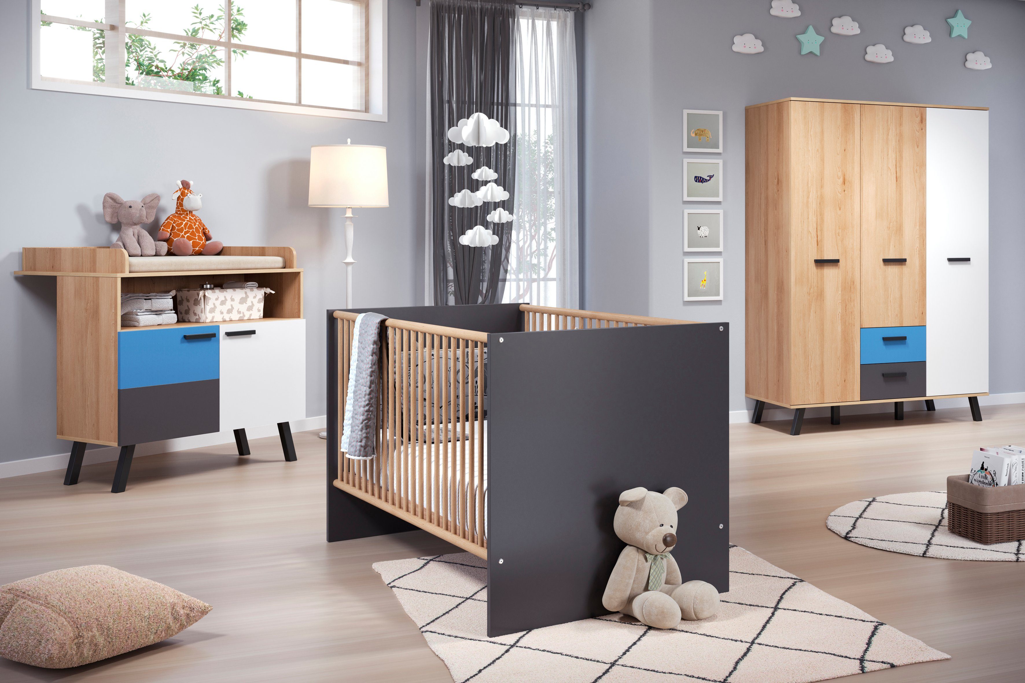 trendteam Babymeubelset Mats (set, 3-delig)