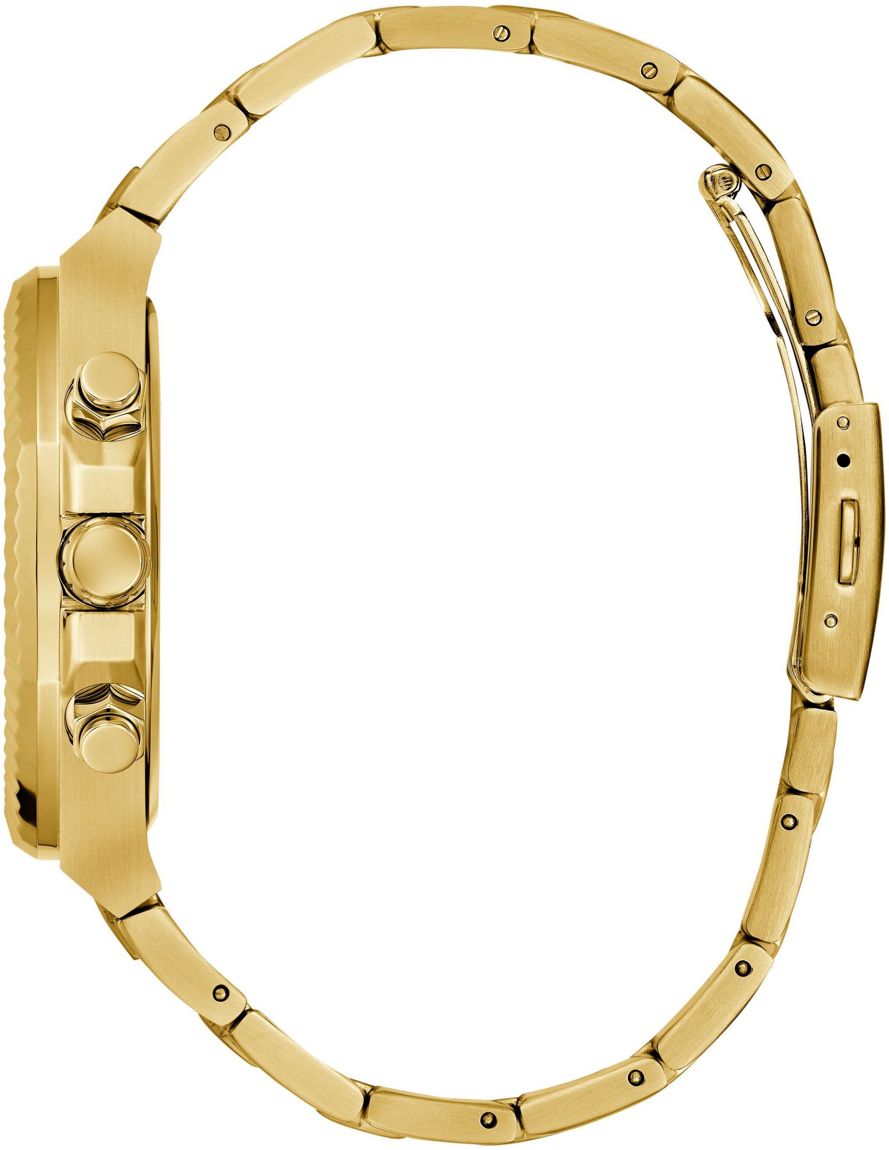 Guess Multifunctioneel horloge EQUITY Horloge, quartzhorloge, herenhorloge, stalen armband