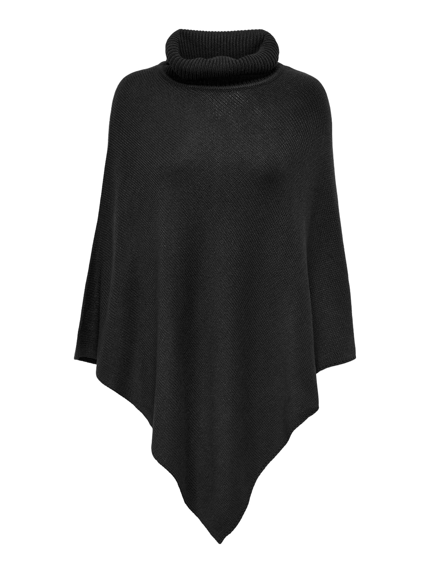 Only Gebreide poncho ONLNICOYA L/S PONCHO EX KNT