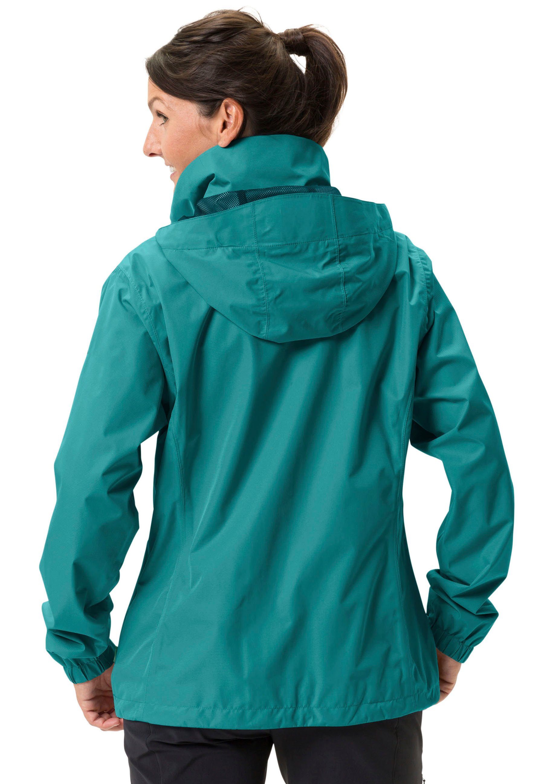 VAUDE Outdoorjack WOMEN'S ESCAPE LIGHT JACKET Waterdicht & winddicht & ademend (1 stuk)