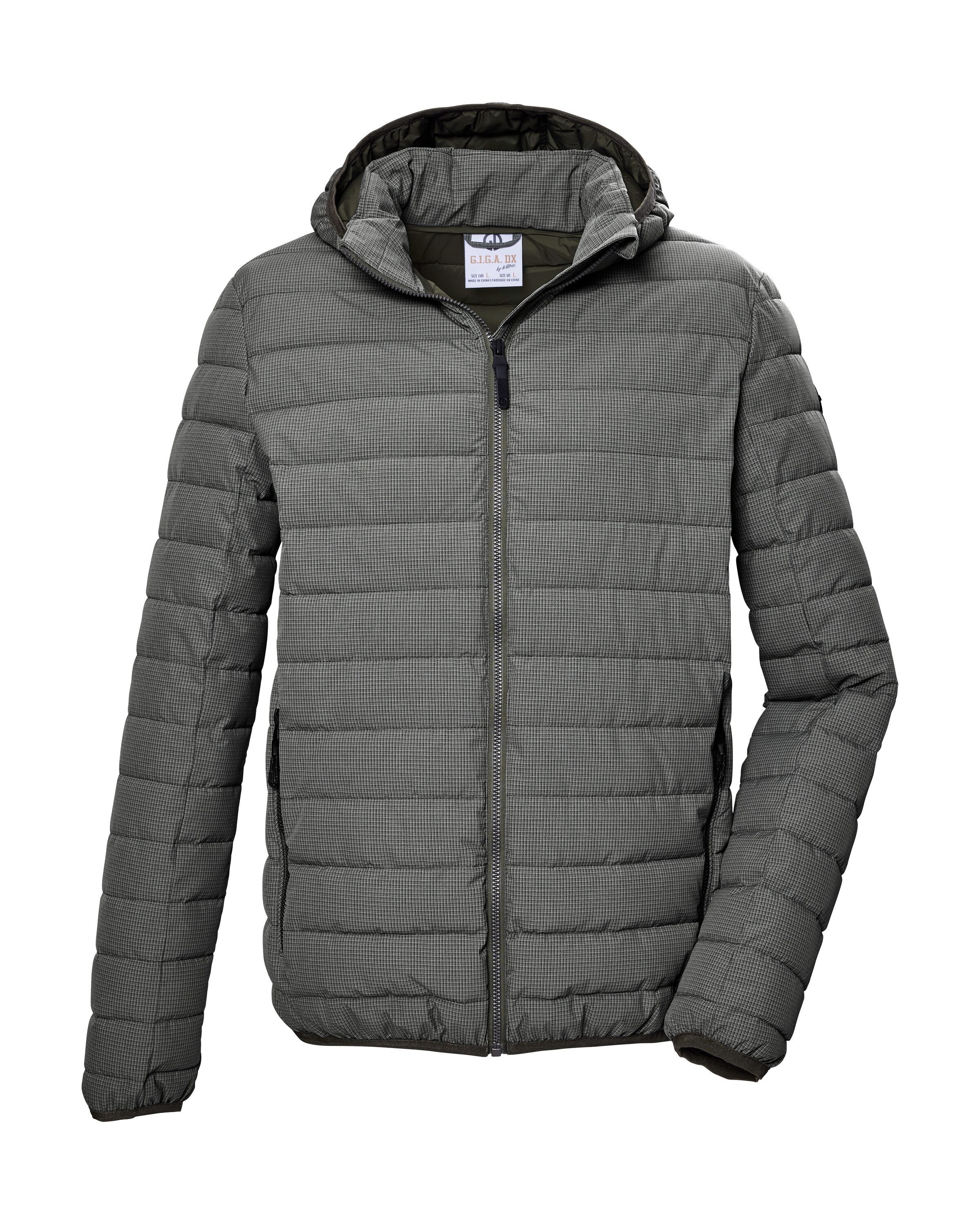 G.I.G.A. DX by killtec Gewatteerde jas GS 84 MN QLTD JCKT Heren gewatteerde jas met afneembare capuchon, waterafstotend, winddicht heren windbreakers