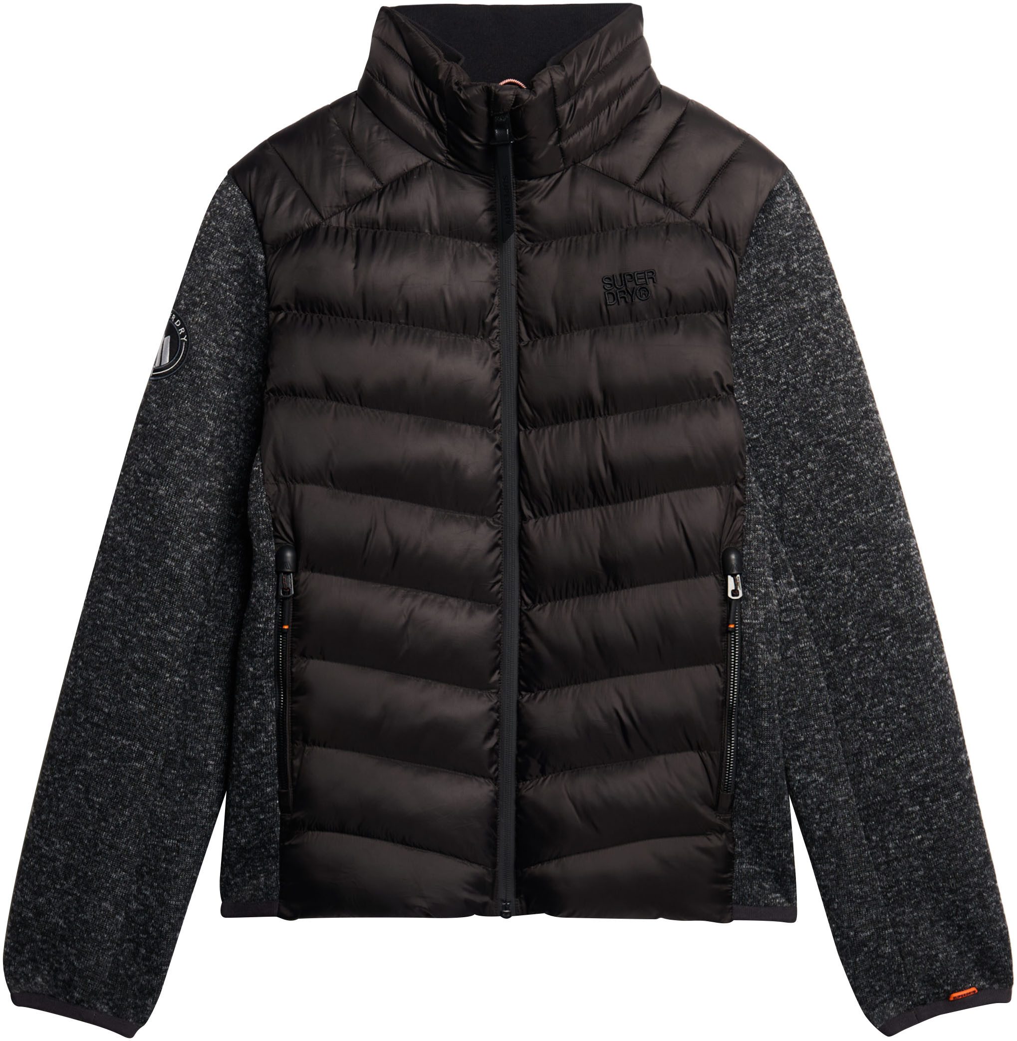 Superdry Gewatteerde jas STORM KNIT HYBRID PADDED JKT