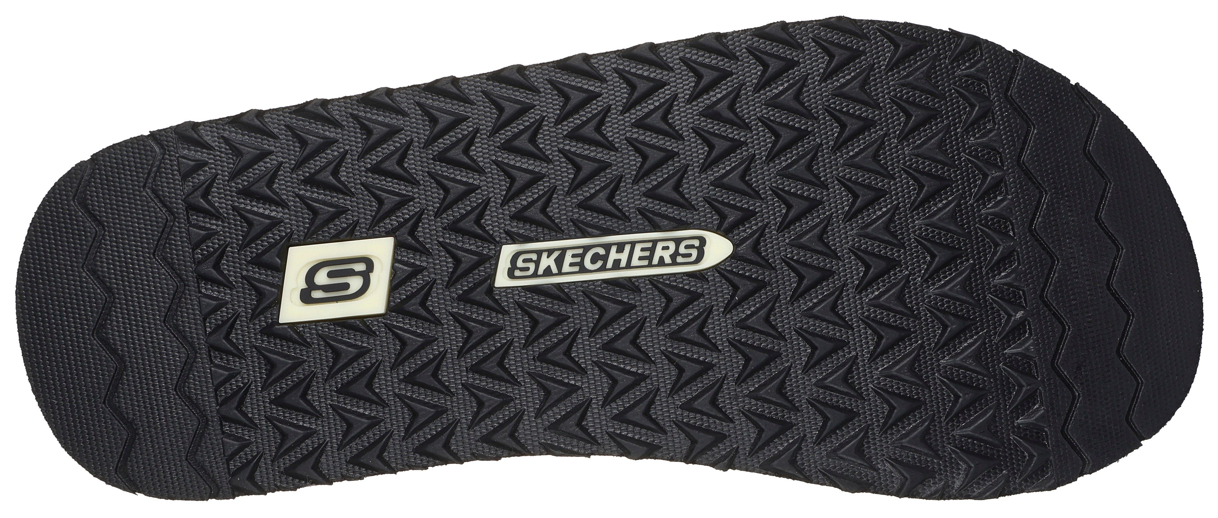 Skechers Teenslippers TANTRIC-FRITZ zomerschoen, slippers, badschoen, zwemschip, met zachte tussenstuk voor de tenen
