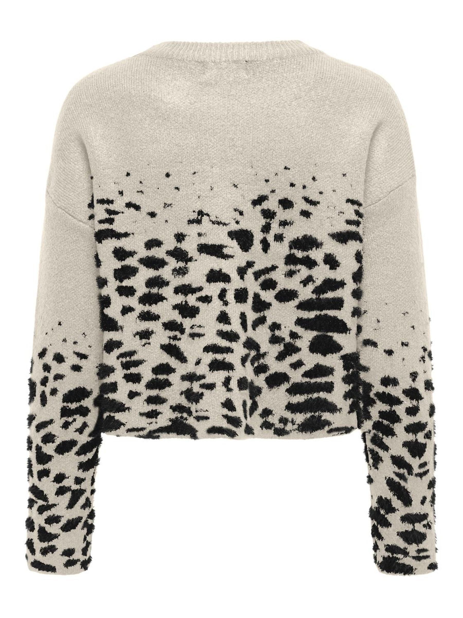 ONLY CARMAKOMA Trui met ronde hals CARANNI LS O-NECK JQ KNT