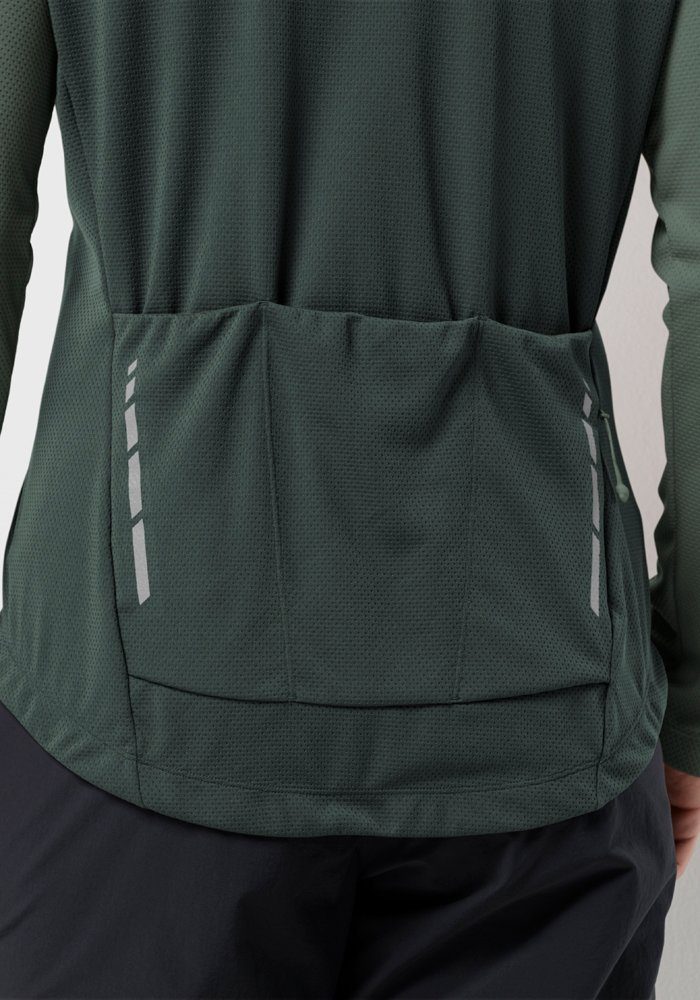 Jack Wolfskin Fietsjack MOROBBIA FZ L/S M