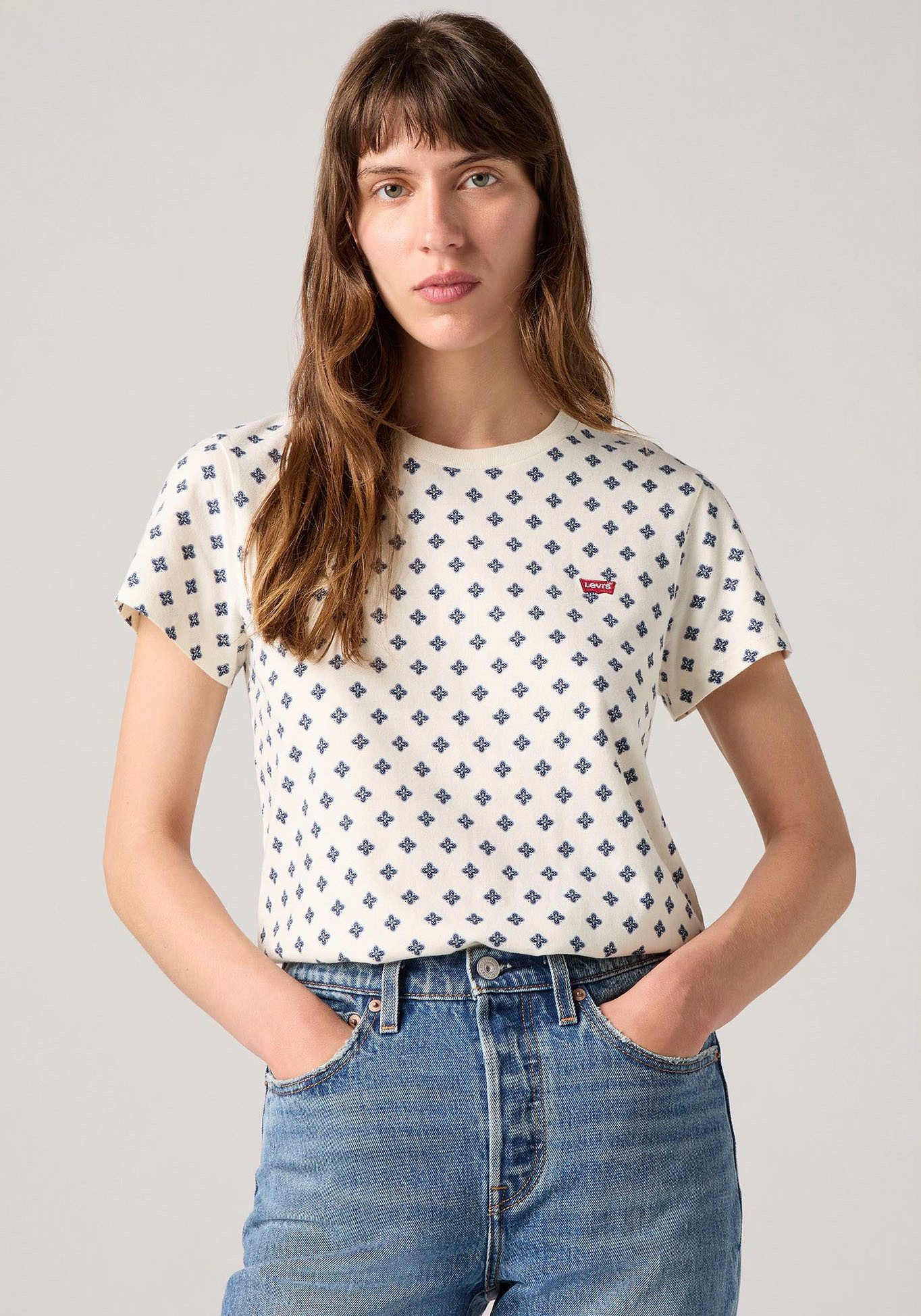 Levi's® T-shirt Perfect Tee met print all-over
