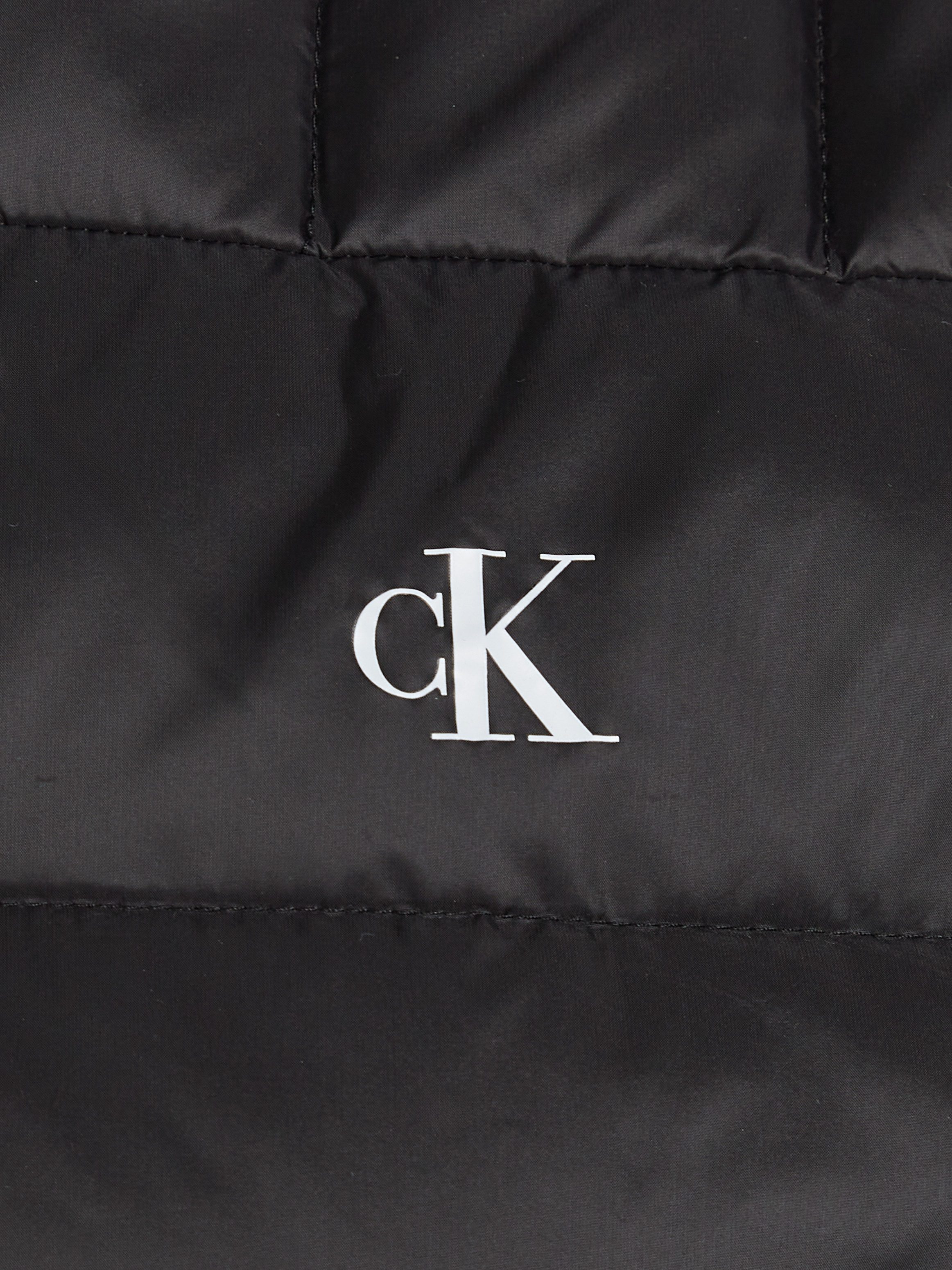 Calvin Klein Gewatteerde jas UL SHORT PUFFER Met gestempeld logo