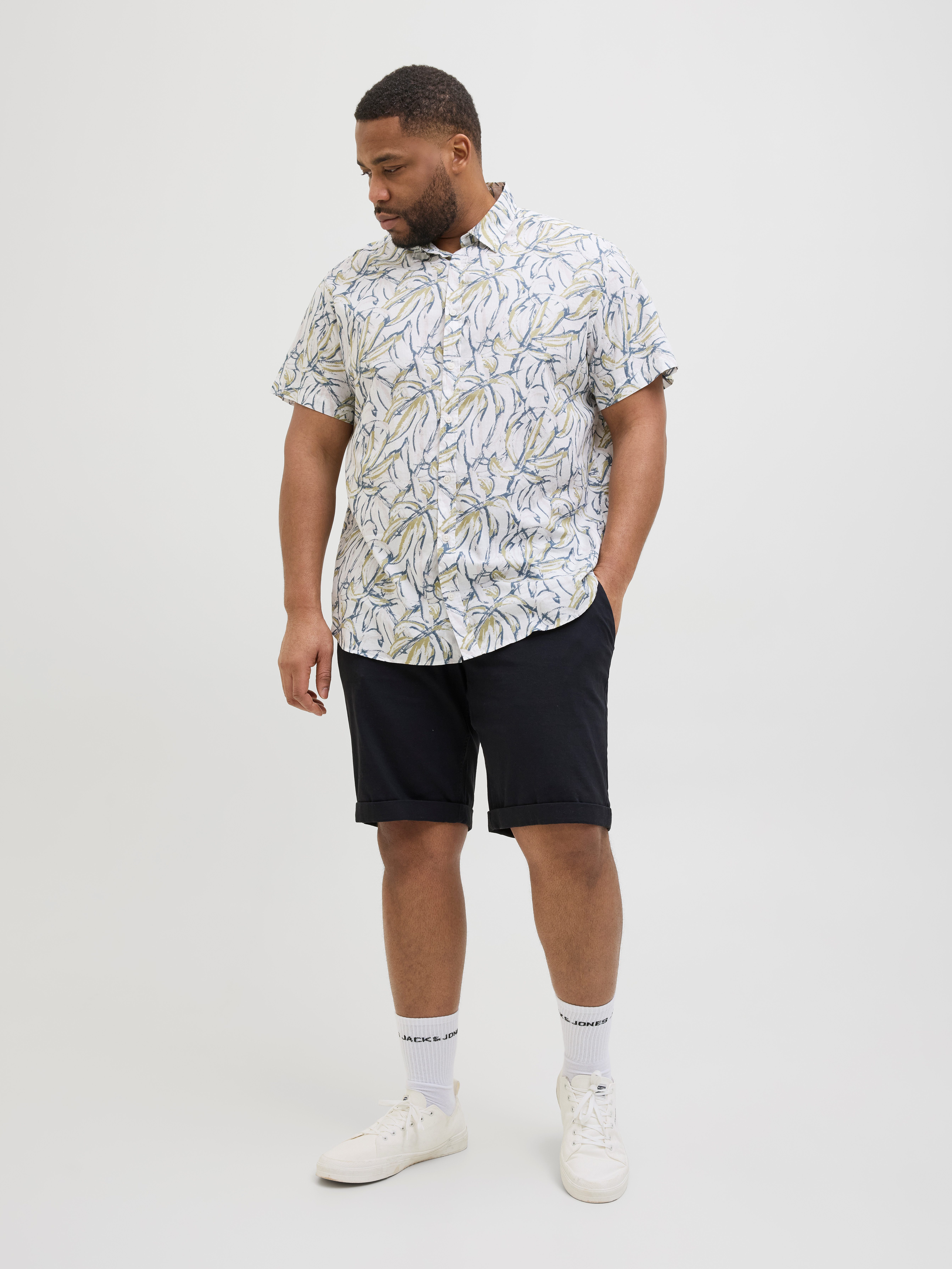 Jack & Jones PlusSize Chino-short JPSTDAVE JJCHINO SHORTS SN AKM PLS