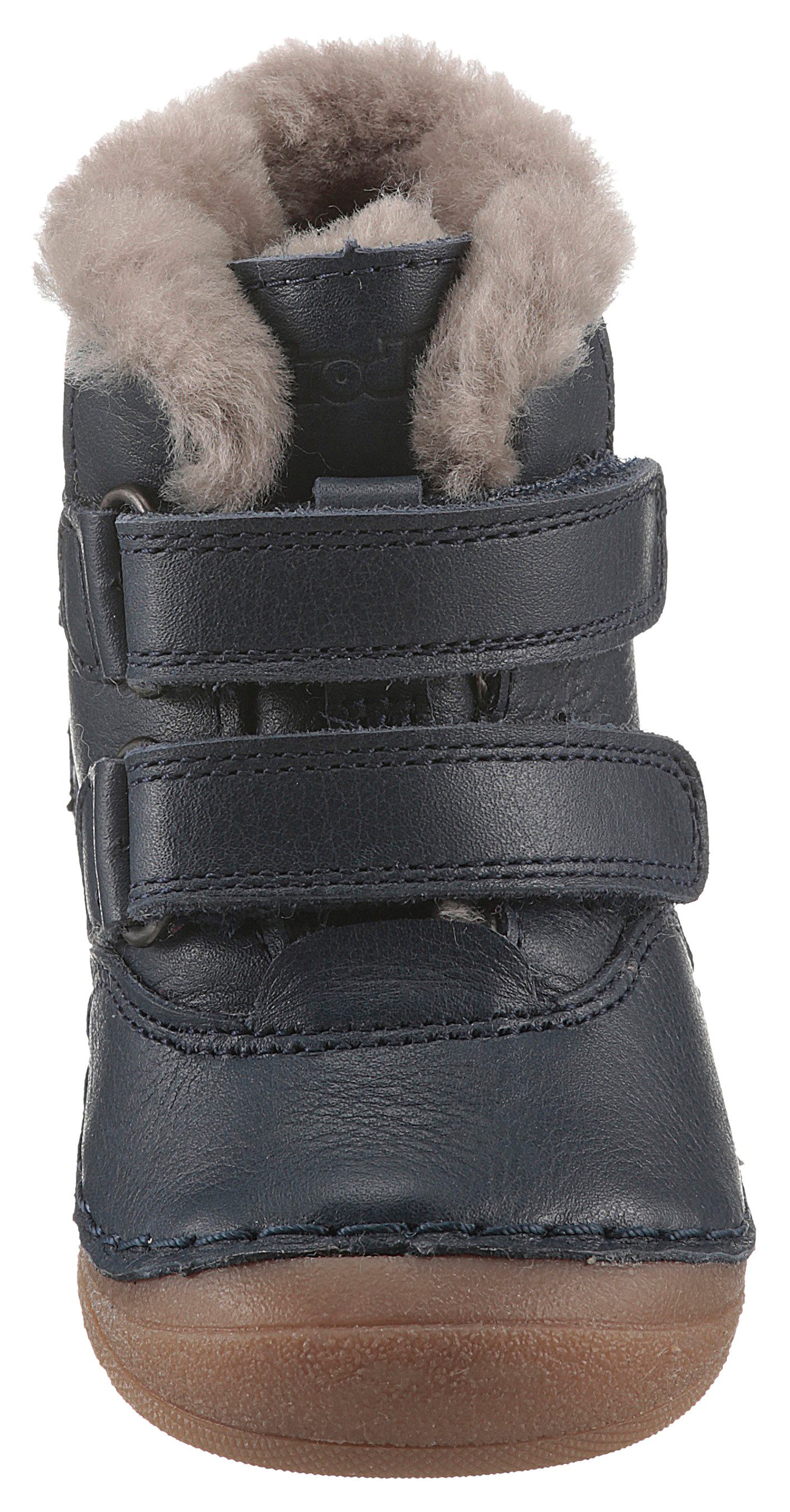 froddo® Winterlaarzen PAIX UP WINTER , klittenbandlaarzen, babyschoenen, looplaars met lamswol
