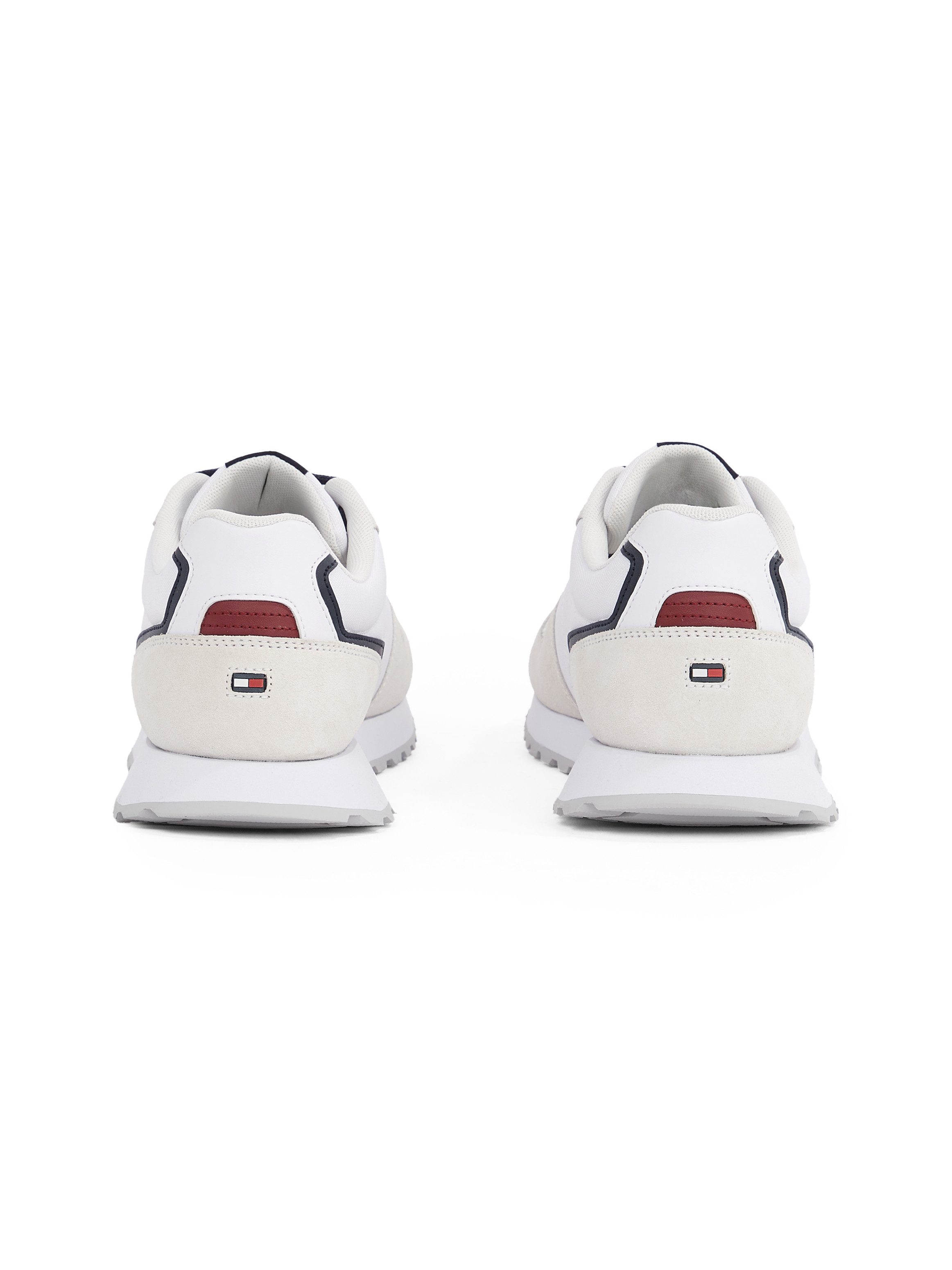 Tommy Hilfiger Sneakers NEW RUNNER EVA MIX FLAG , vrijetijdsschoen, halfschoen, veterschoen met gepolsterde schacht