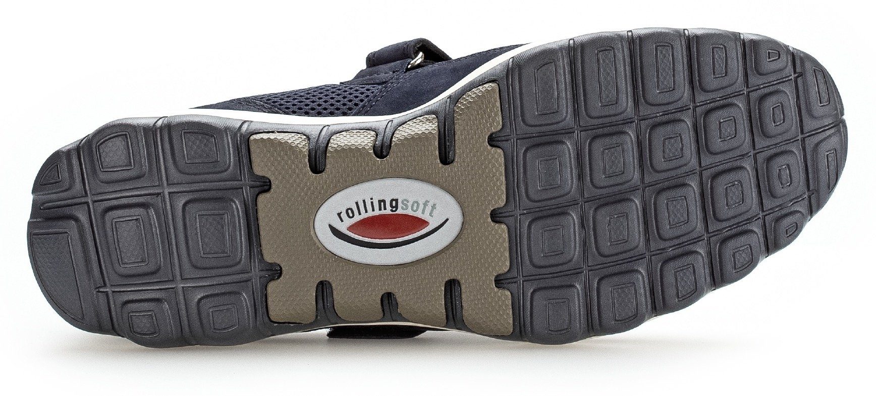 Gabor Rollingsoft Ballerina's met riempje klittenbandschoen, vrijetijdsschoen, comfortabele schoen met klittenband