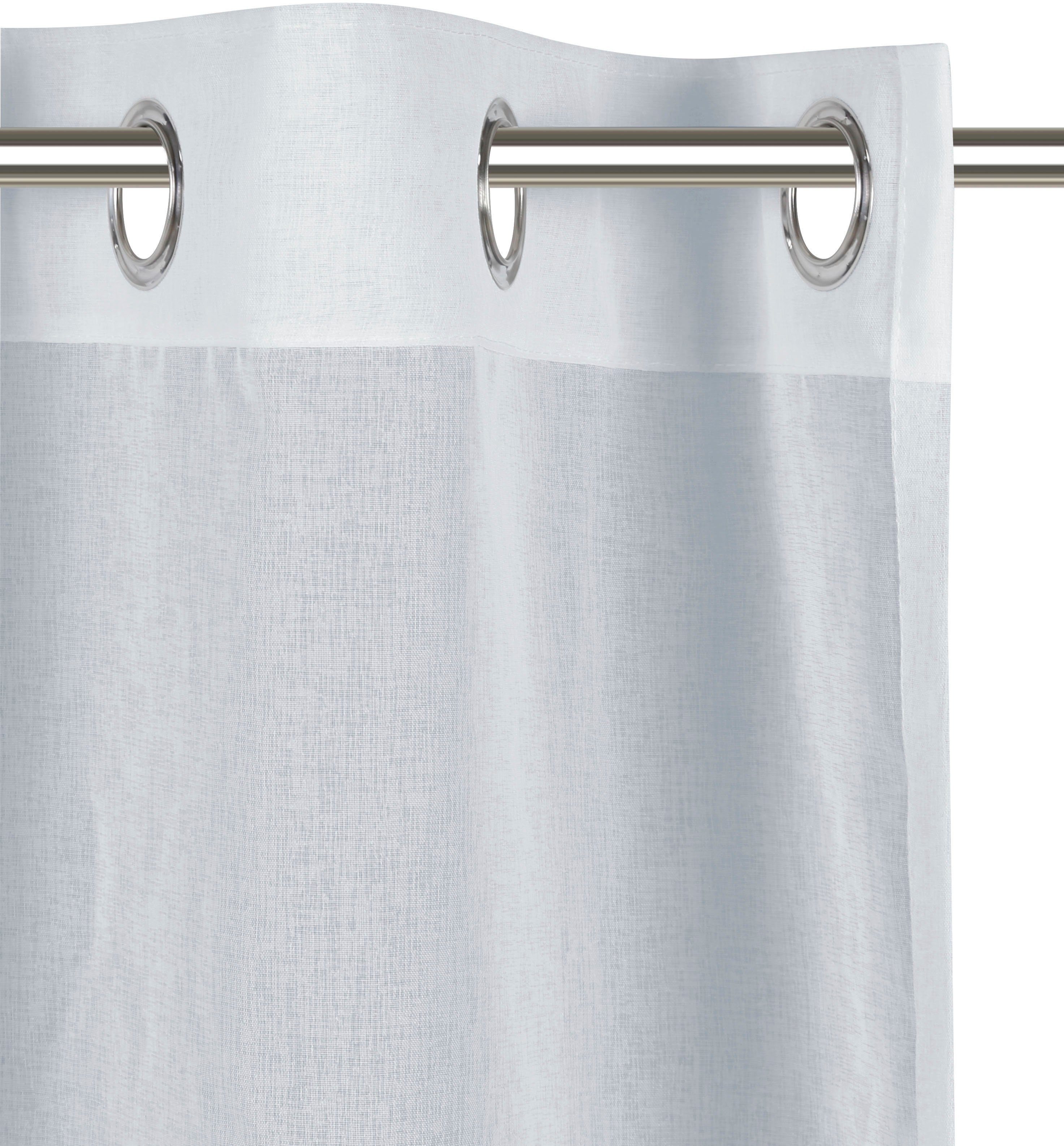 my home Gordijn DOLLY Transparant, geweven, polyester (1 stuk)