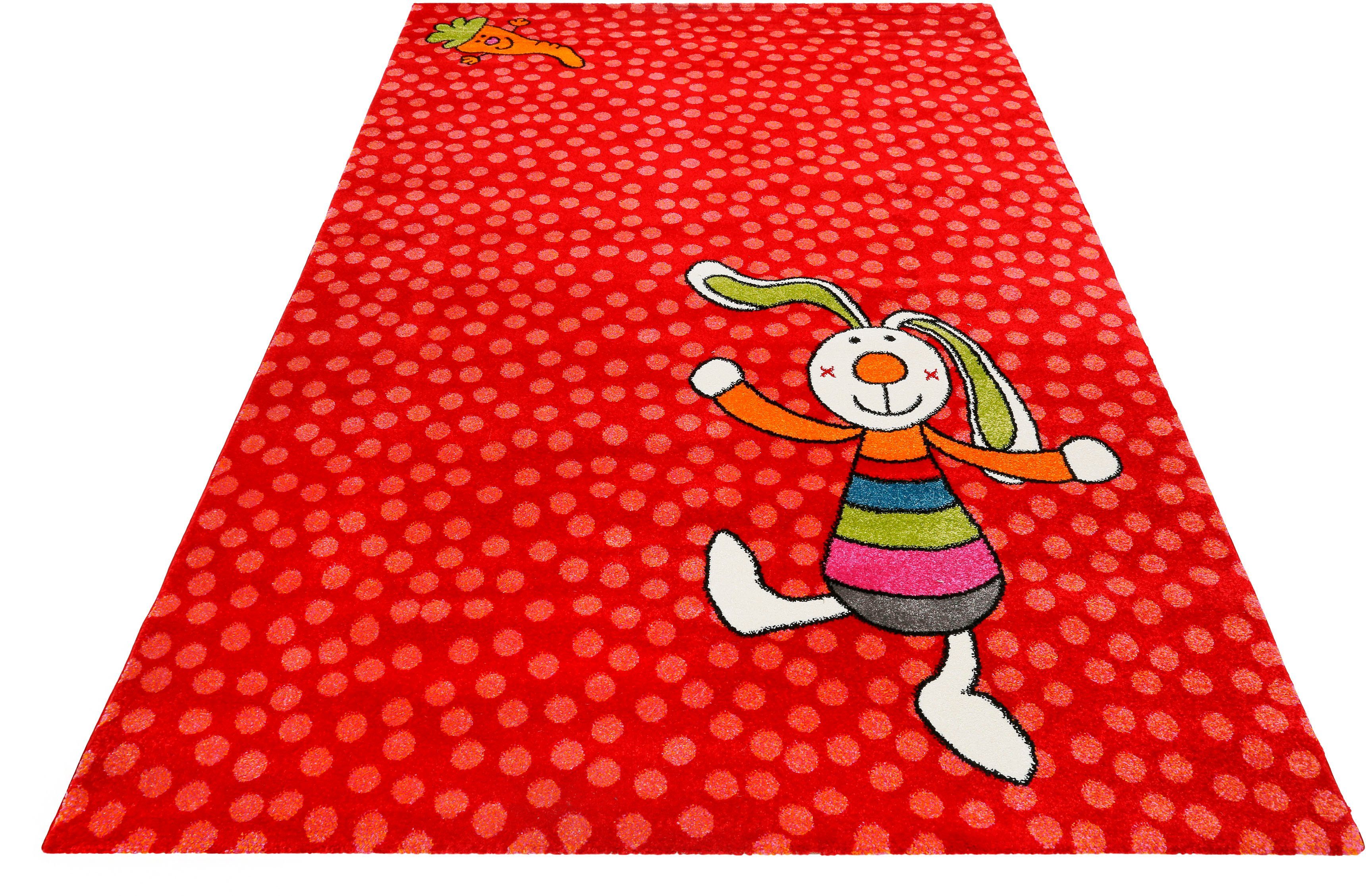 Sigikid Kindervloerkleed Rainbow Rabbit