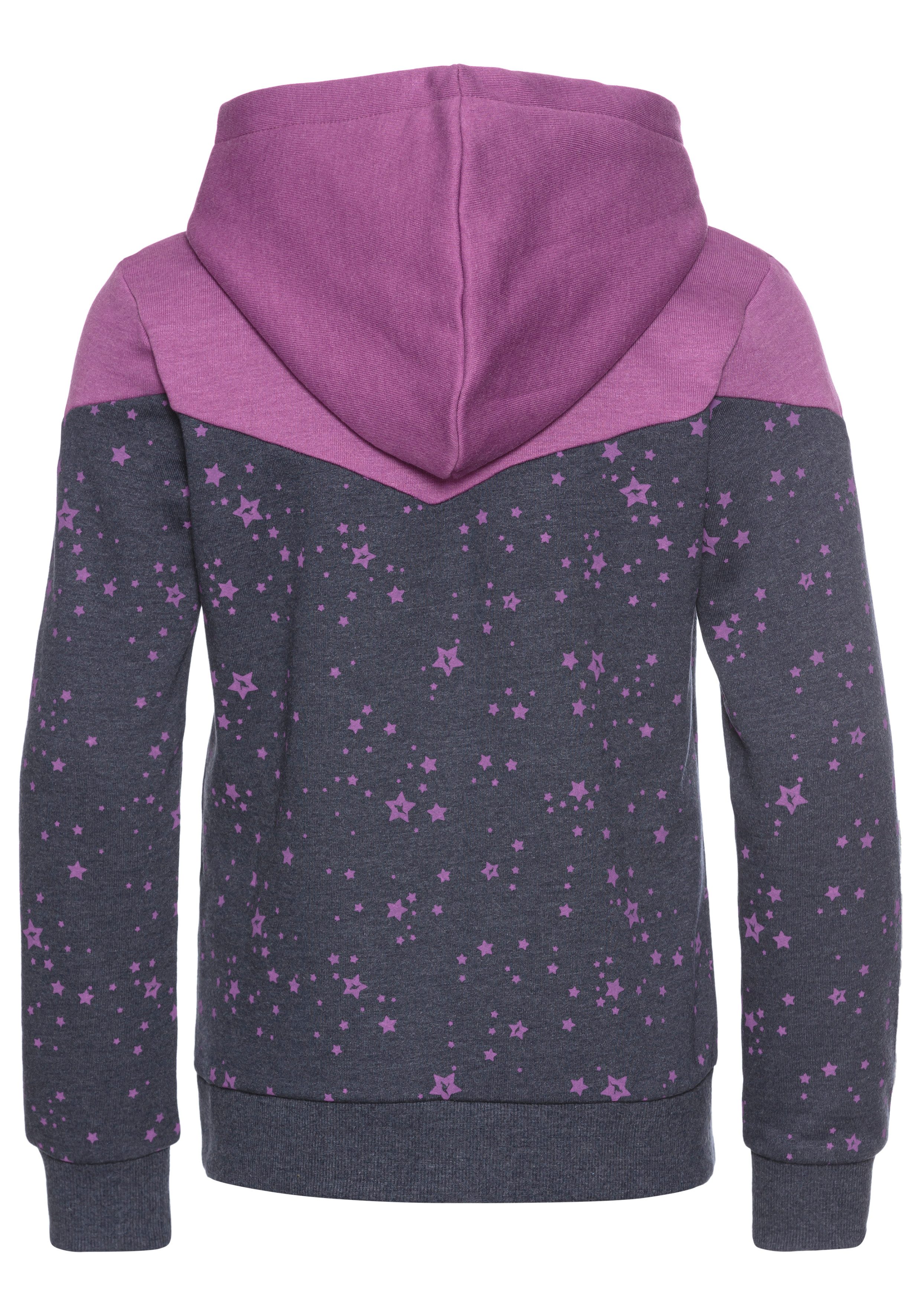 KangaROOS Hoodie Met schattige allover print