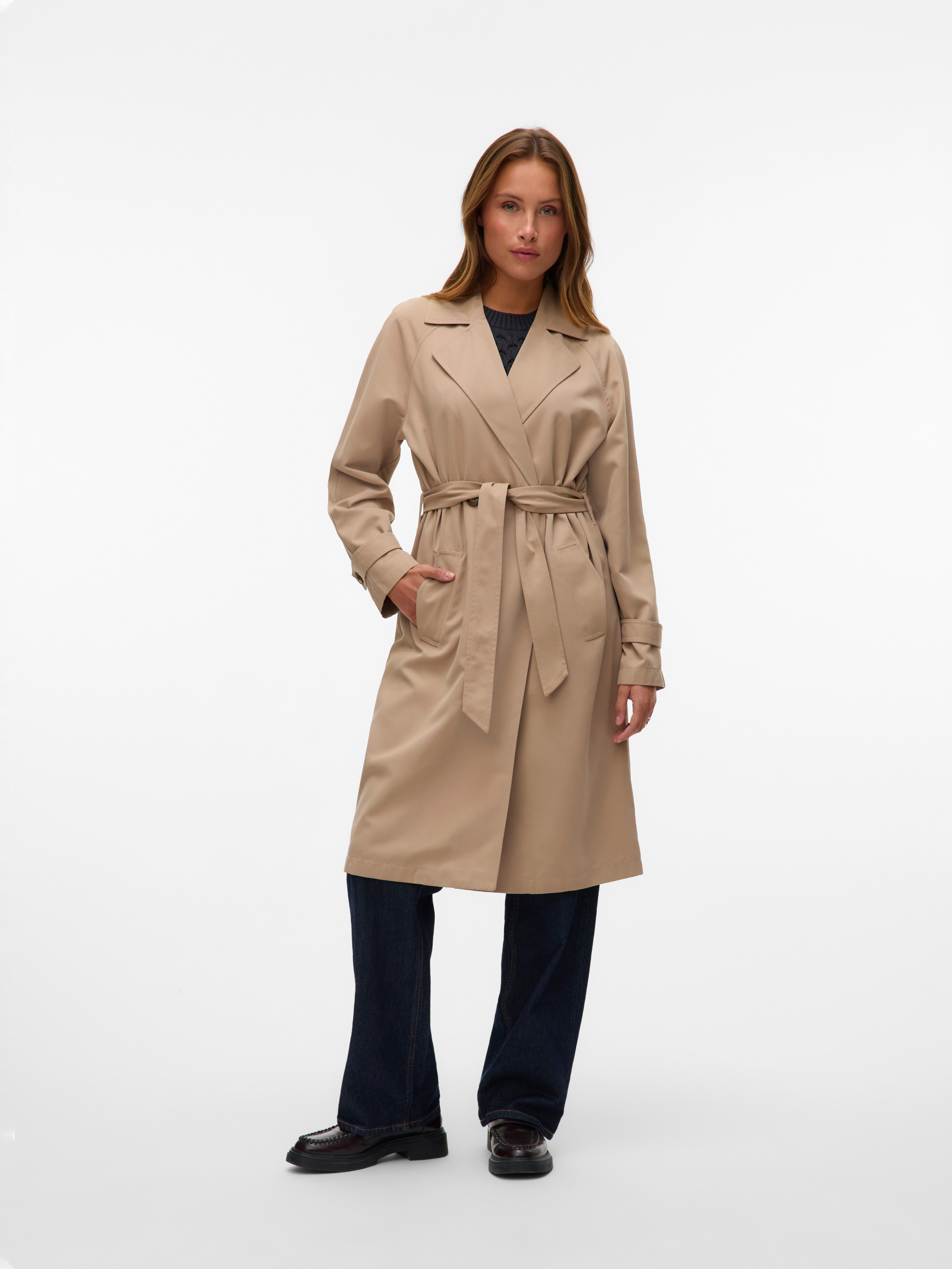 Vero Moda Trenchcoat VMLOU LONG TRENCHCOAT NOOS