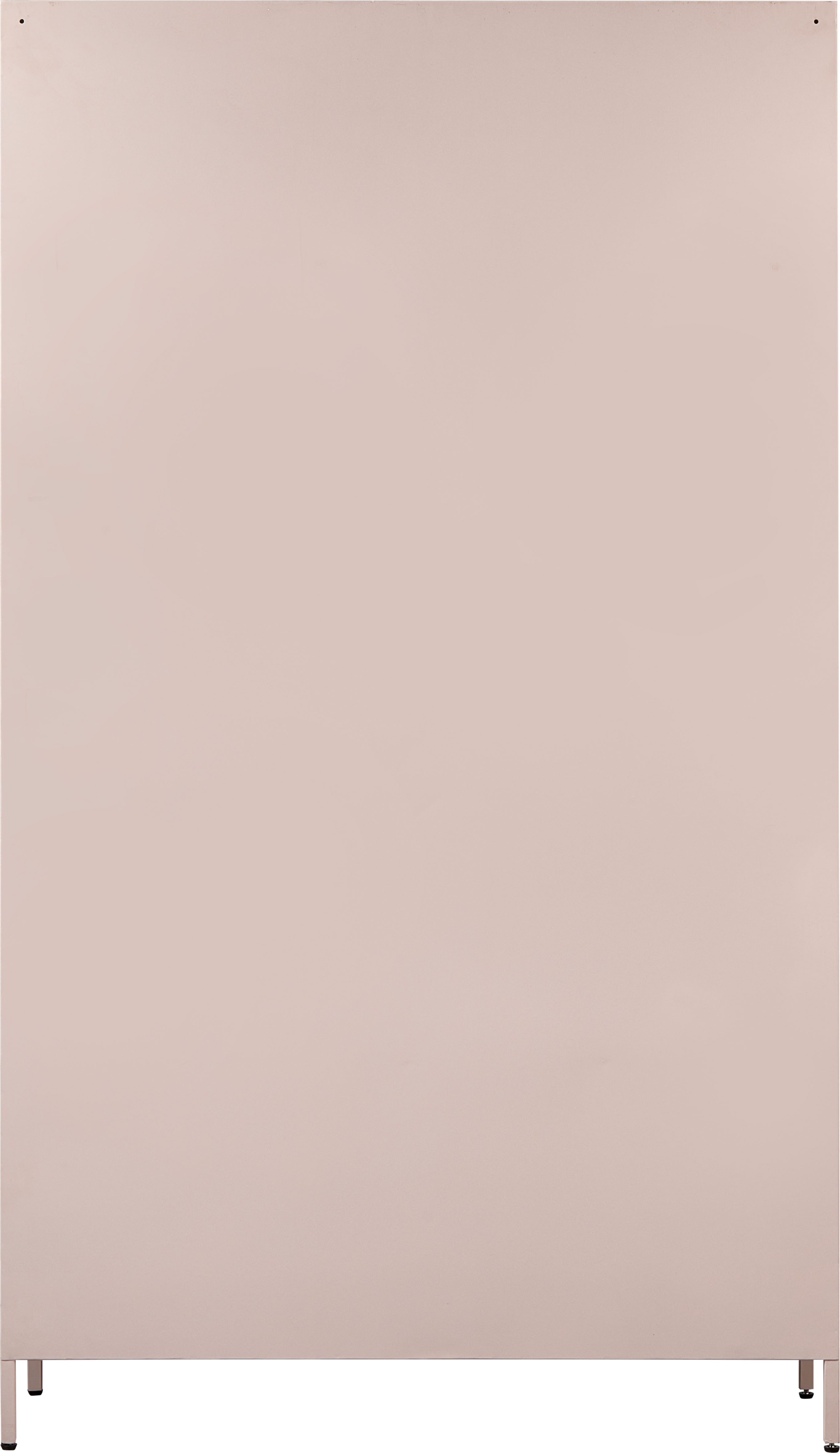 WOOOD Vitrinekast Ronja Halfglazen vitrine van gepoedercoat metaal, H 189 cm x B 110 cm