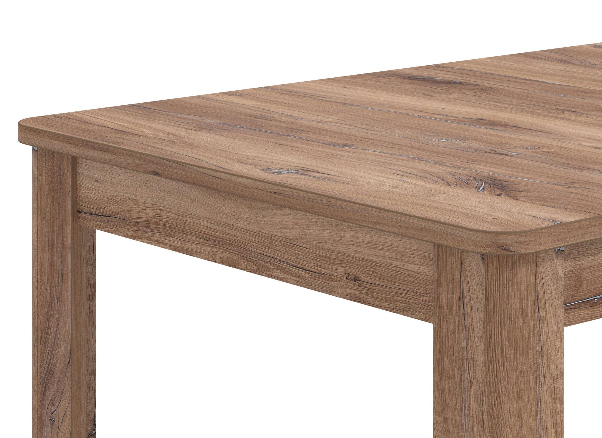 Home affaire Eettafel Jersey, 160 cm uitschuifbaar tafelblad tot 200 cm in verschillende moderne kleuren voor een moderne keuken