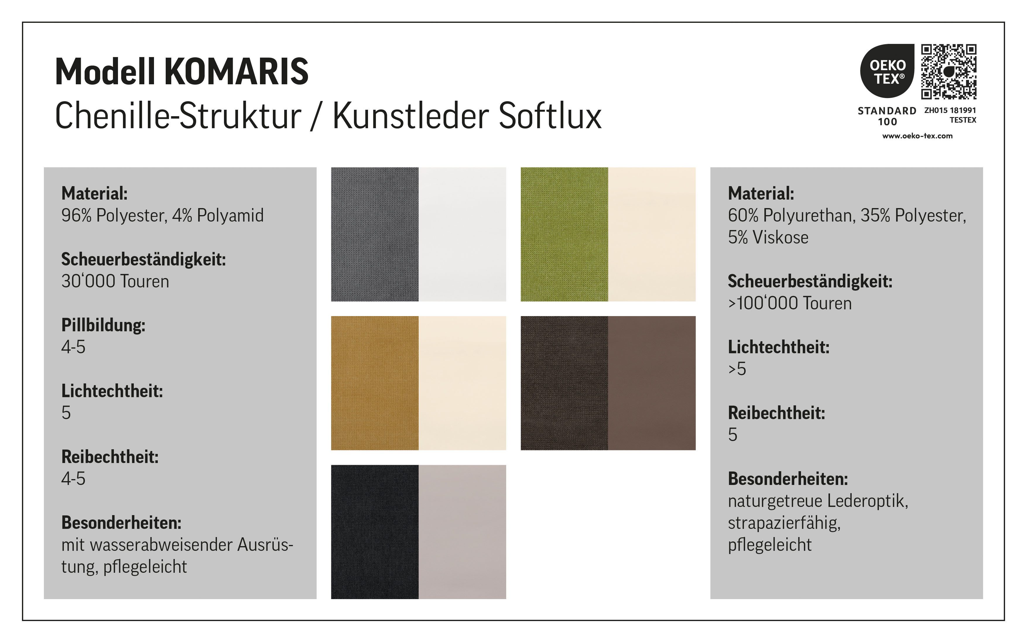 COTTA Zithoek Komaris L-vorm (set)