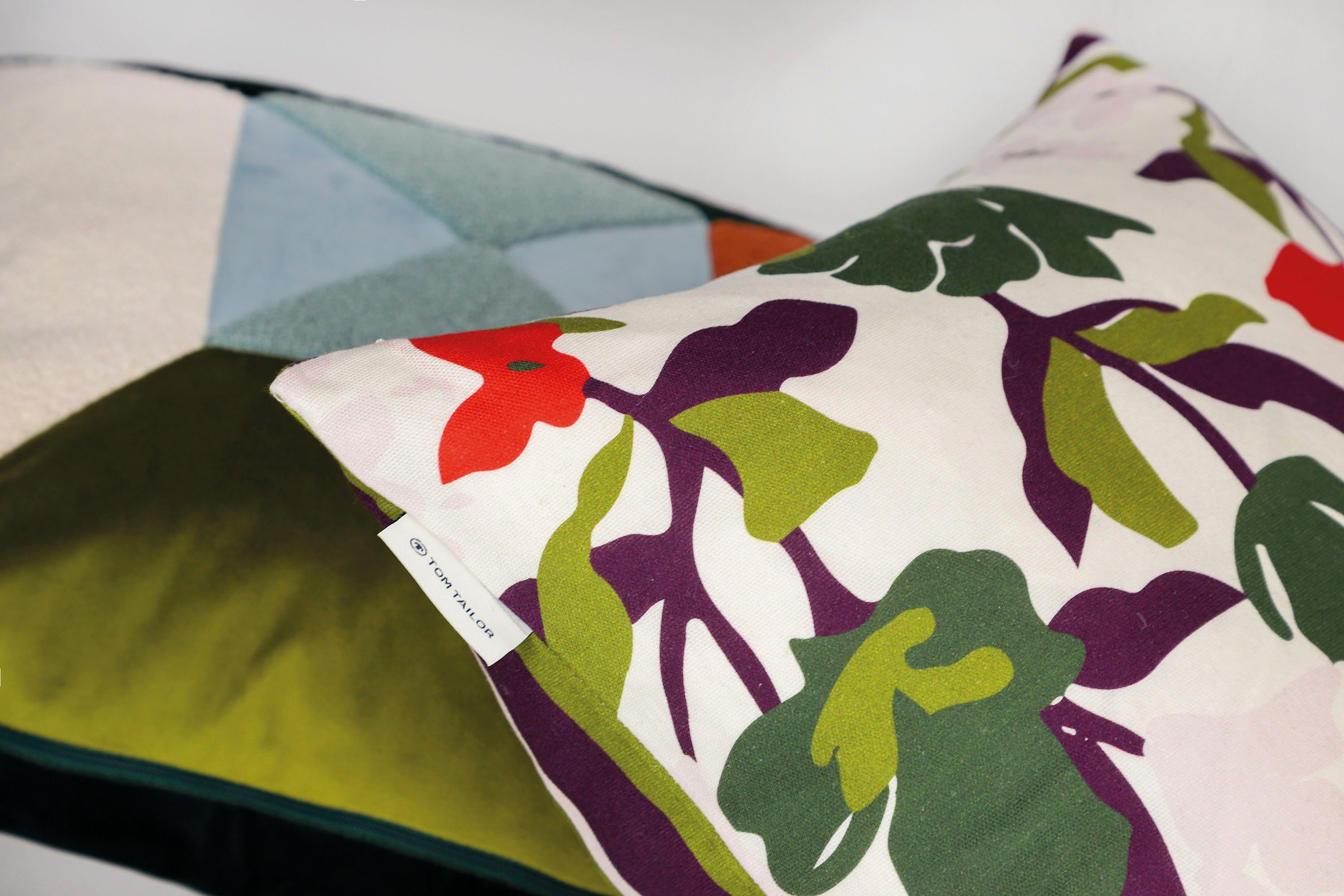 TOM TAILOR HOME Kussenhoes Flowery