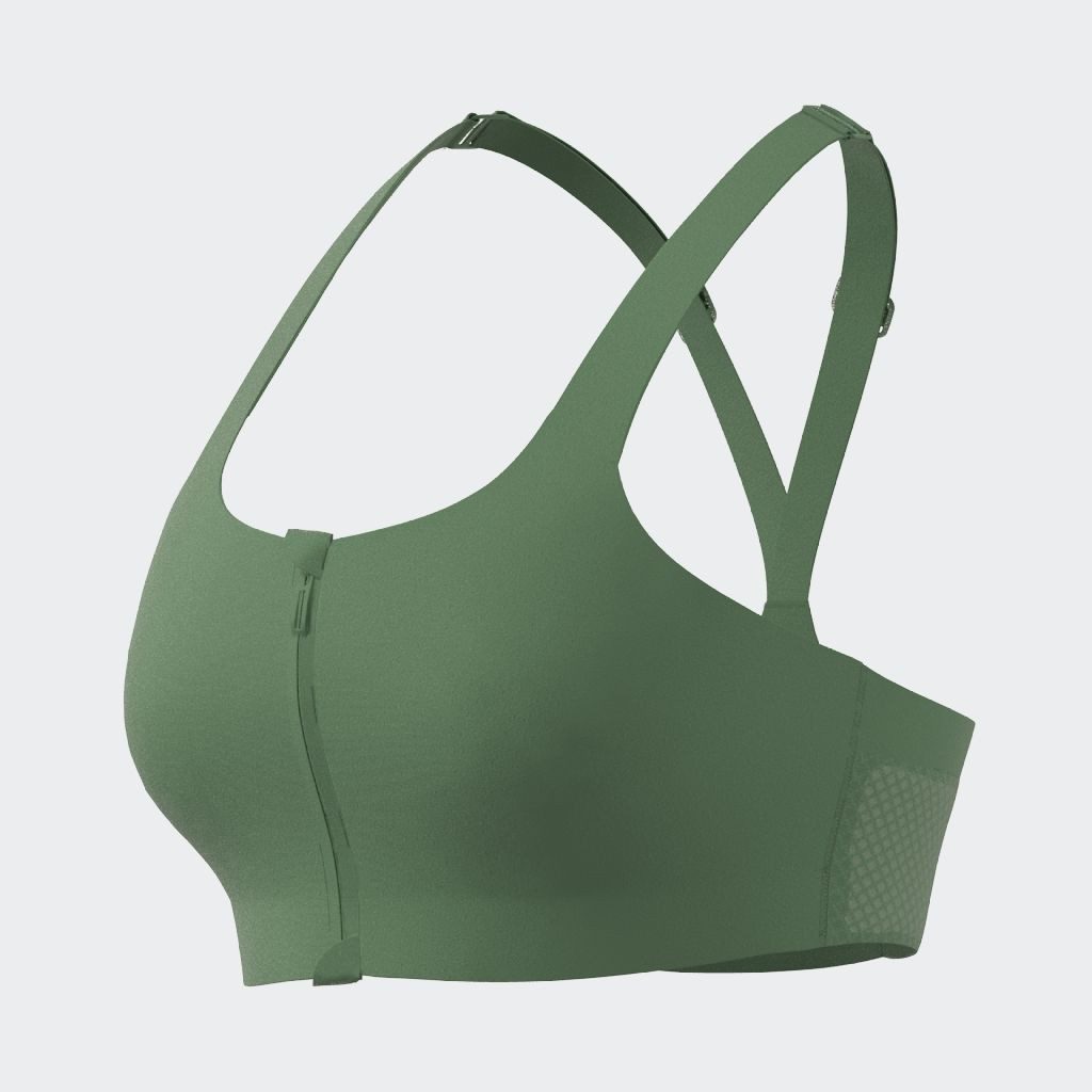adidas Performance Sport-bh TLRDIM LUX ZIP (1-delig)